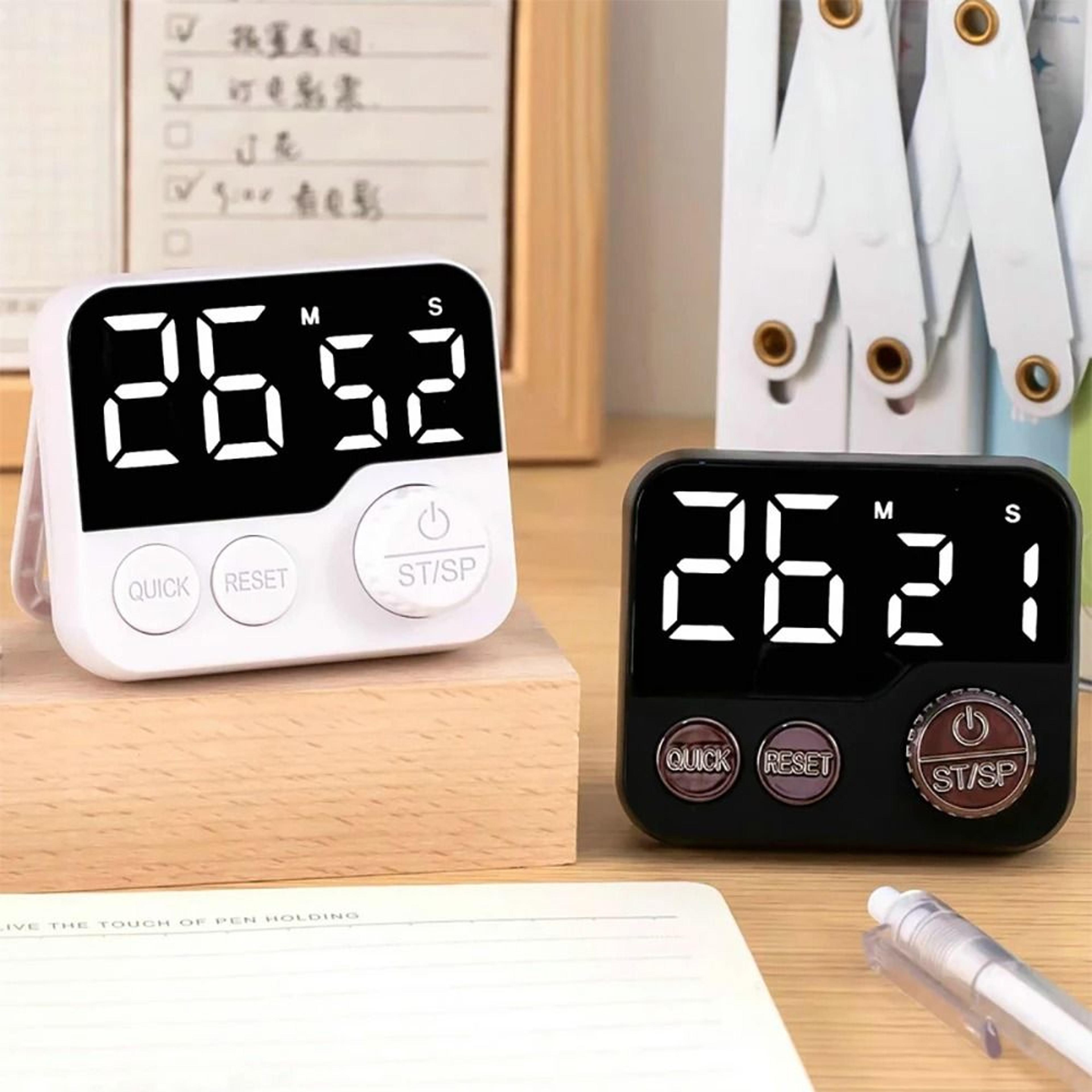large screen digital led kitchen timer and count up countdown reminder clock