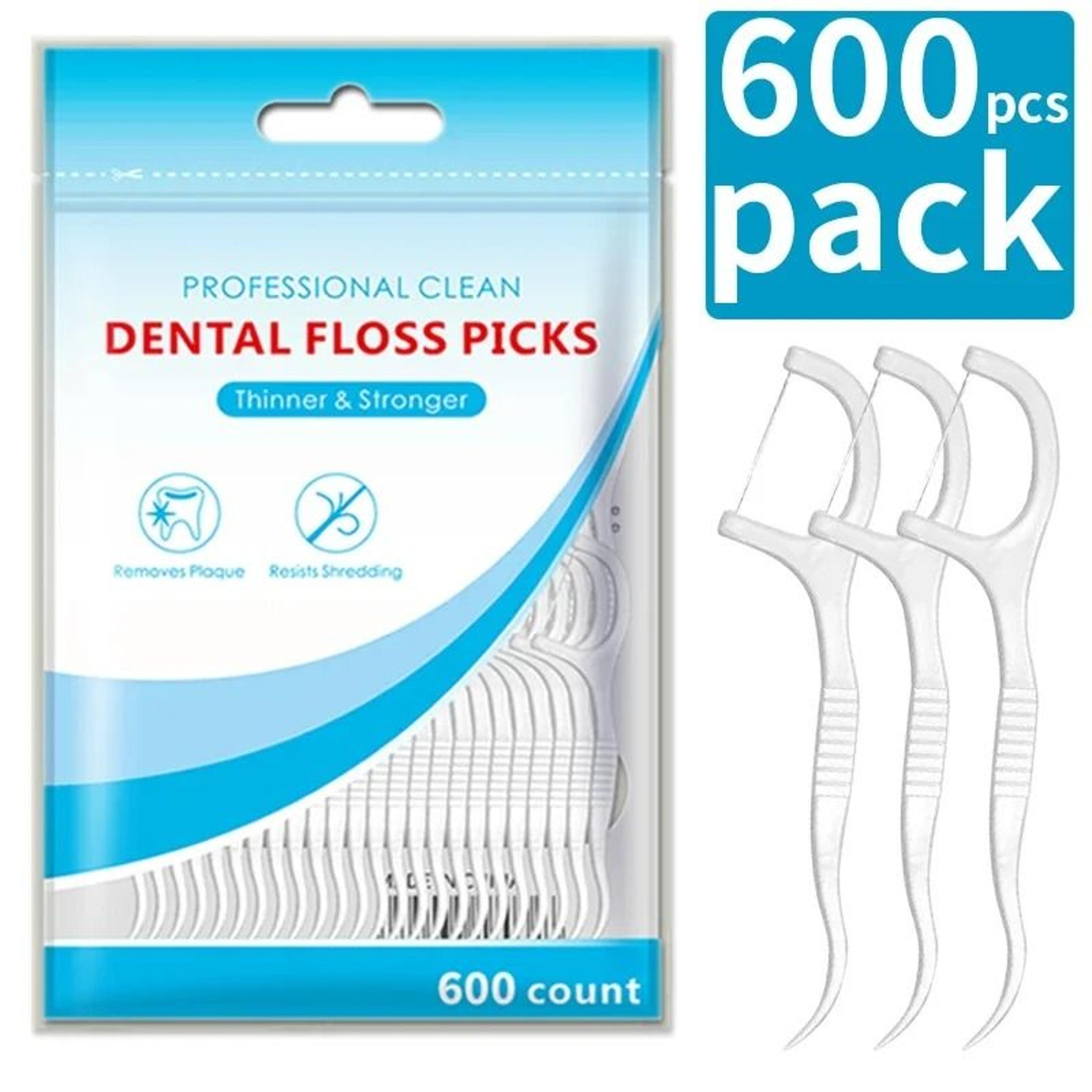 high density dental floss picks and interdental toothpick cleaner value set