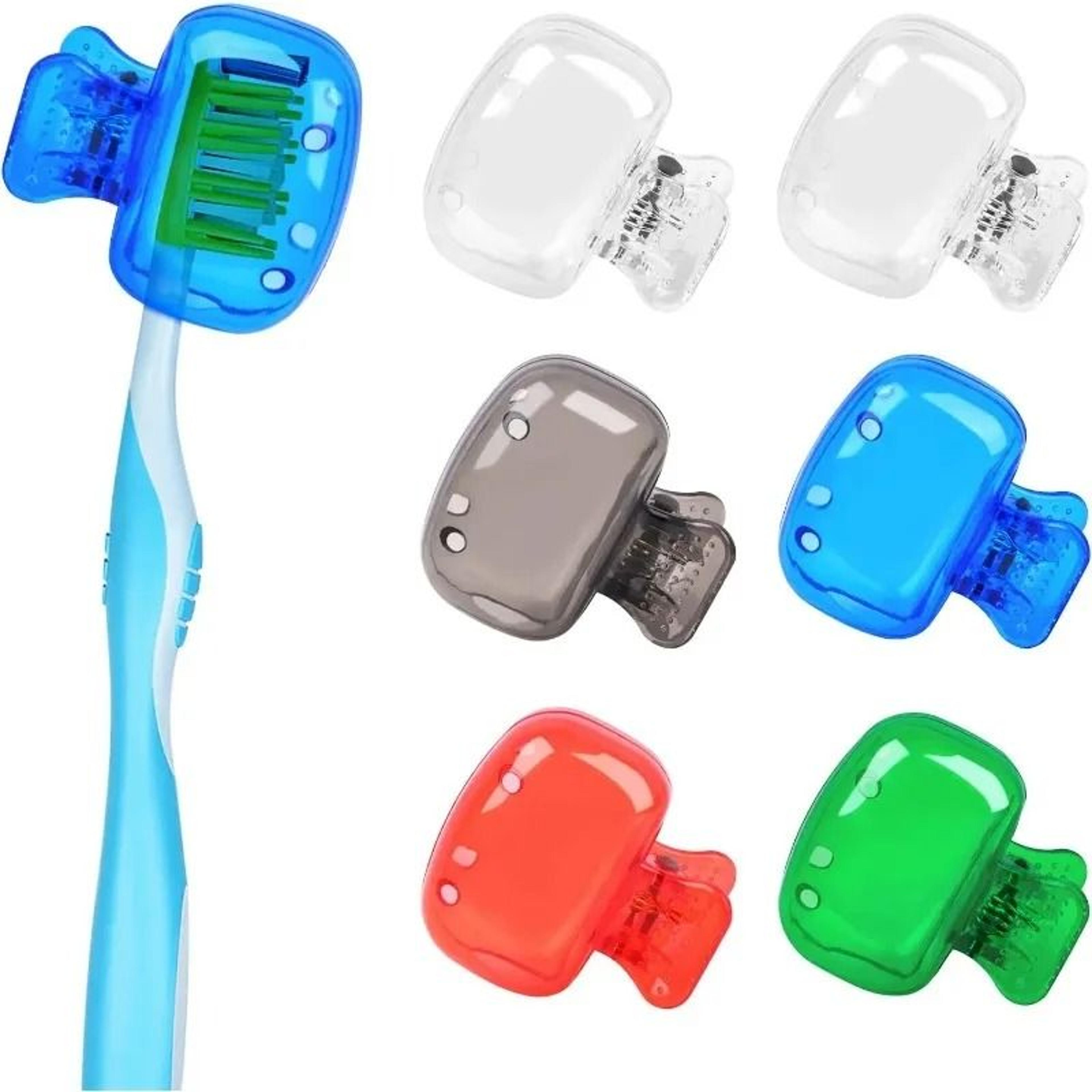 travel toothbrush head covers and portable protective cap cases for household and camping