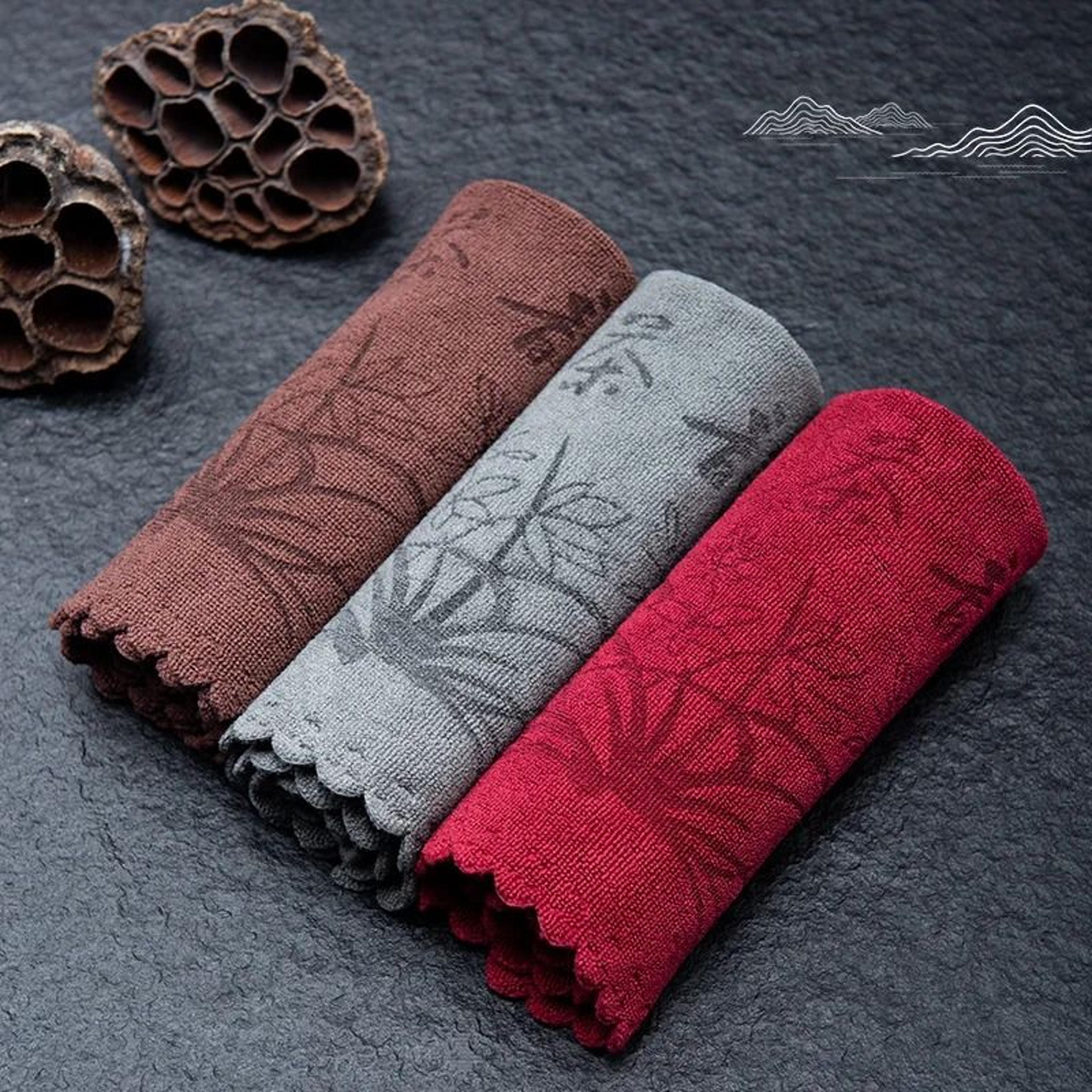 portable kitchen tea towel high-absorbency travel handkerchief