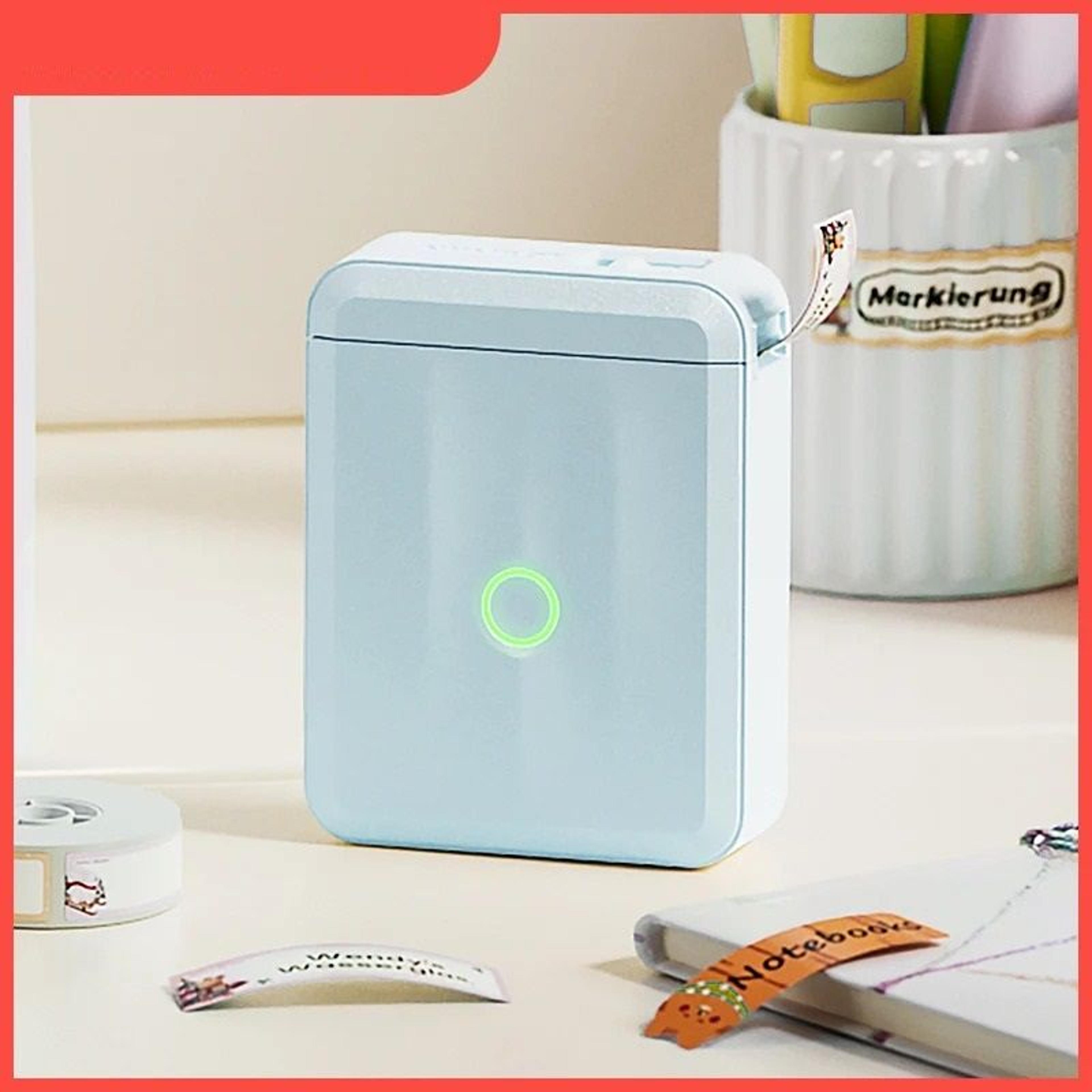 mini portable thermal printer bluetooth pocket sticker label maker