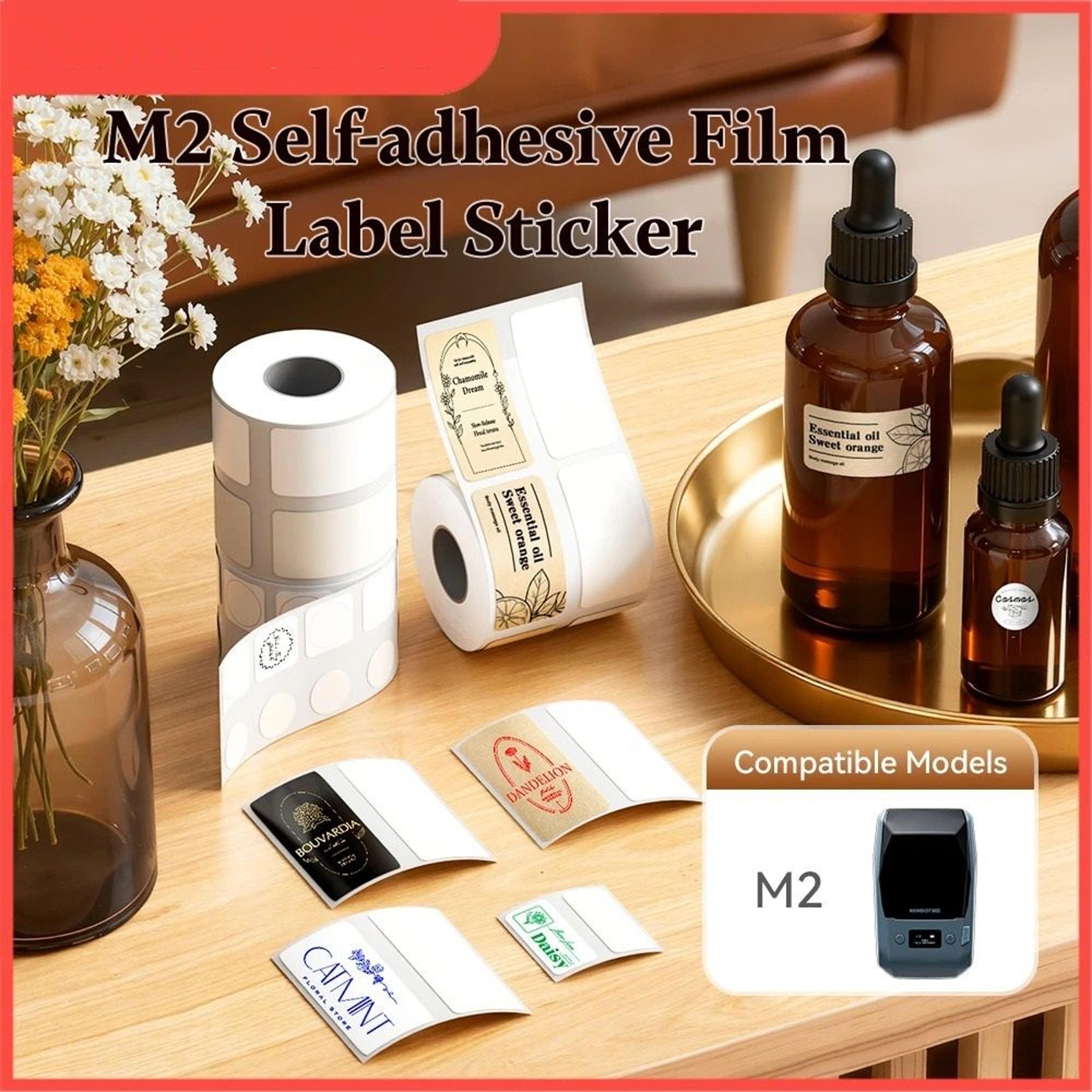 self-adhesive protective film laminated label stickers for perfume & essential oils