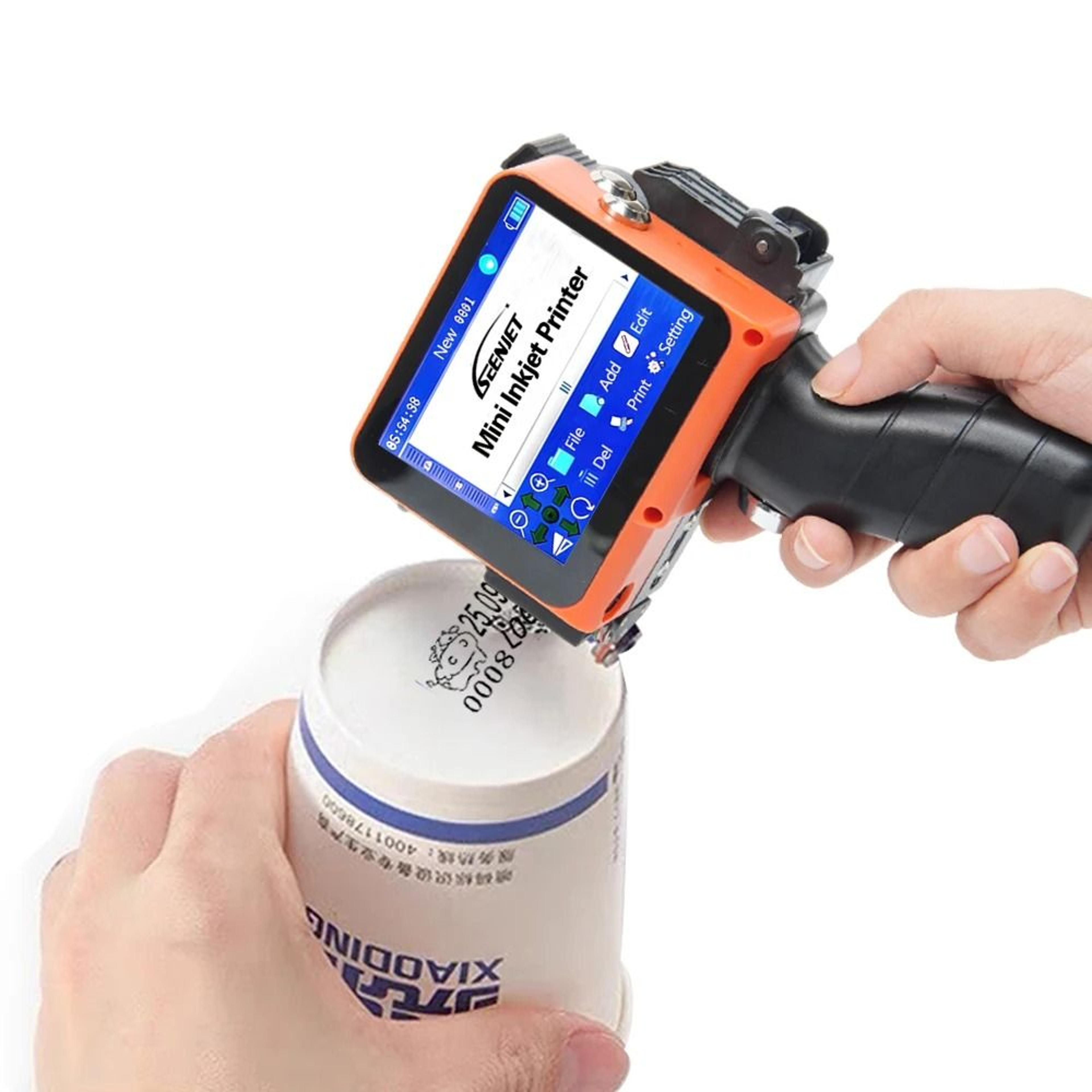 handheld thermal inkjet printer for best-before date & expiry batch code