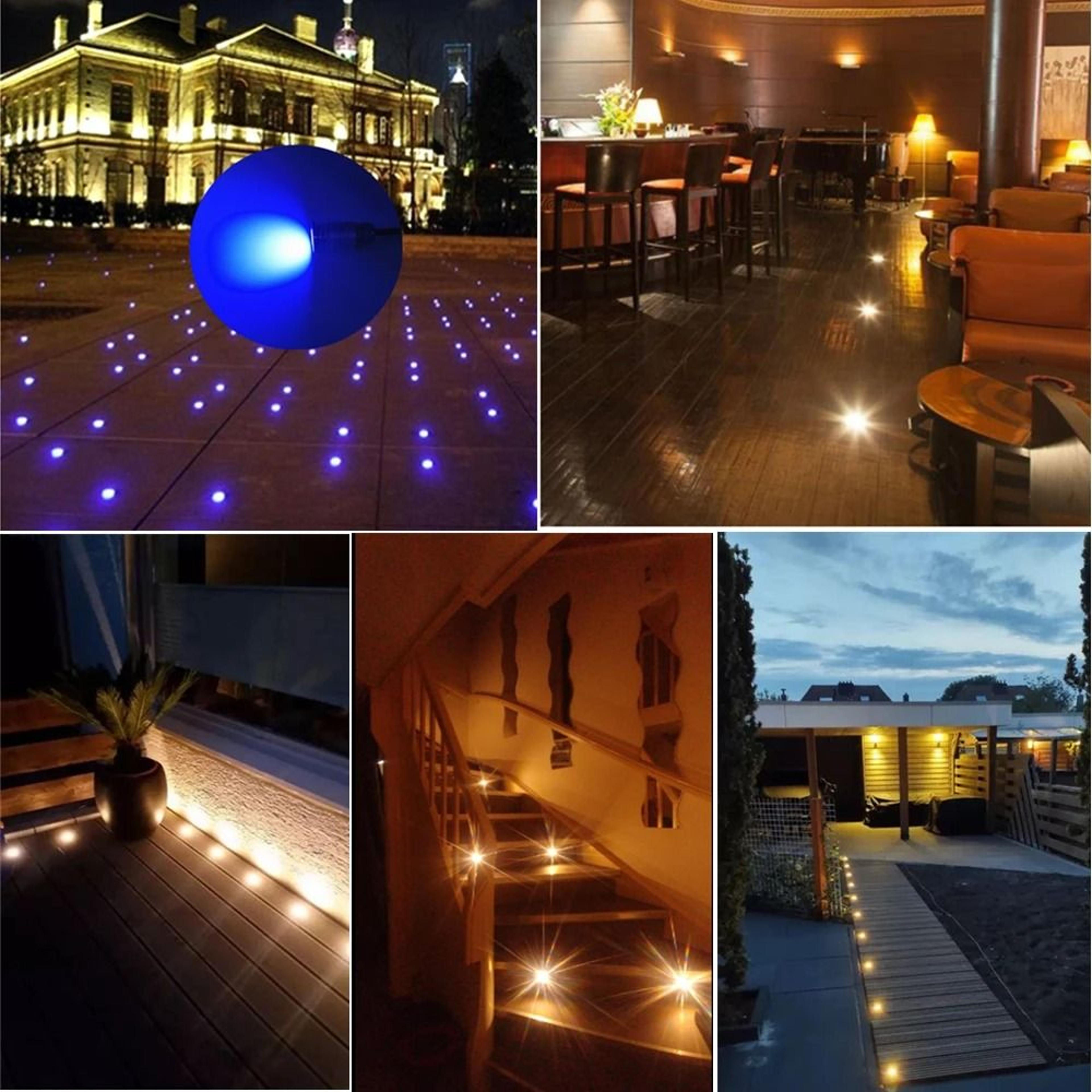 waterproof ip67 1w mini led underground light 12v outdoor landscape spot lamp