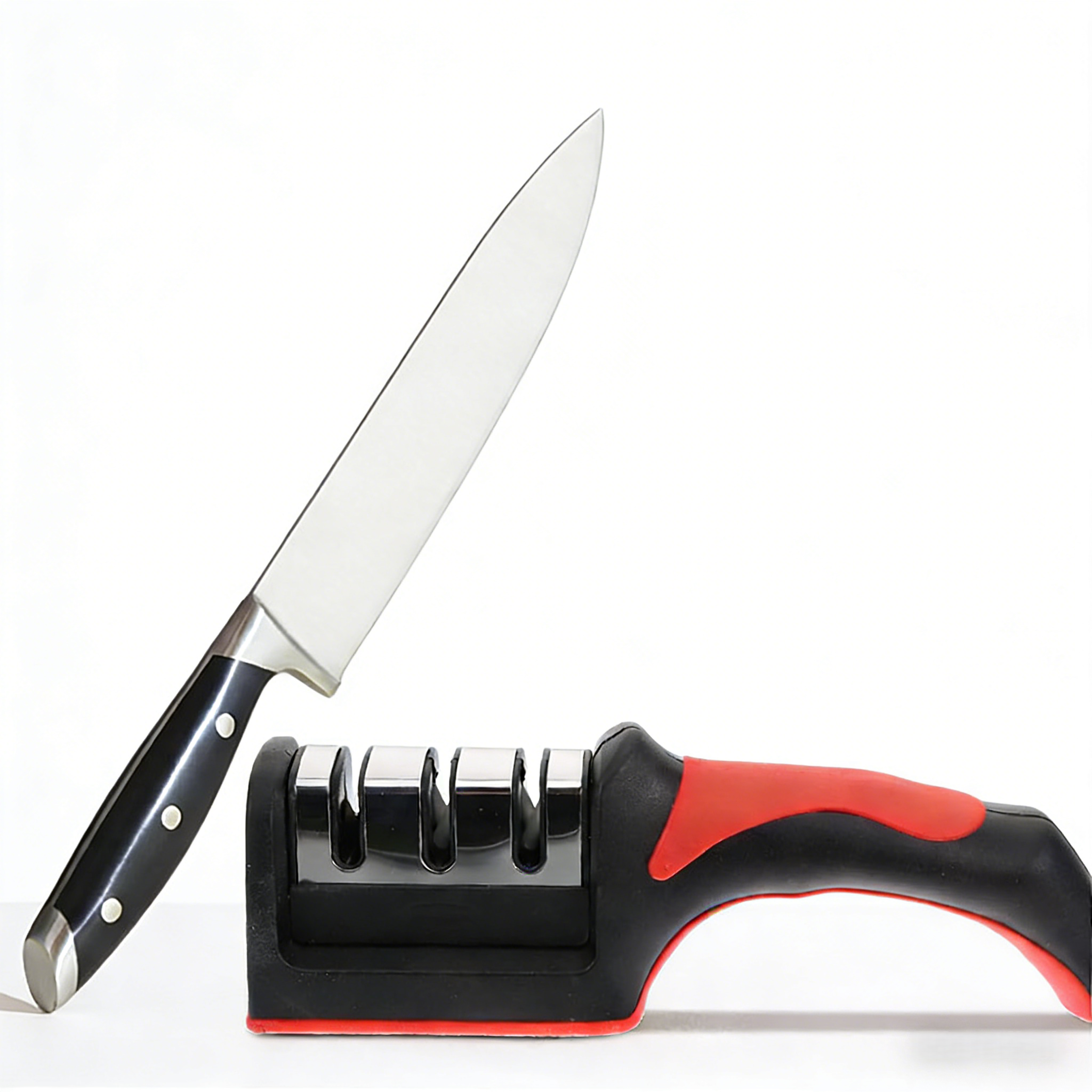 knife sharpener and scissor sharpener for quick kitchen blade care