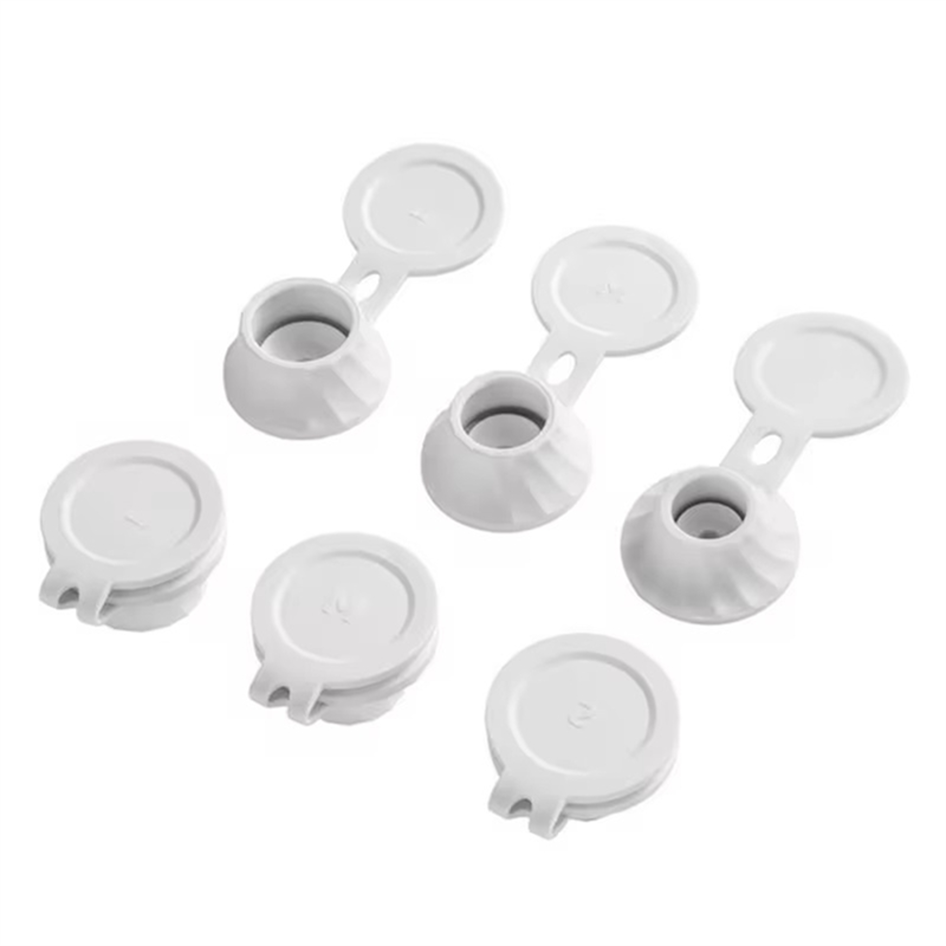 inverted bottle caps leakproof bottle emptying set for shampoo lotion and condiments