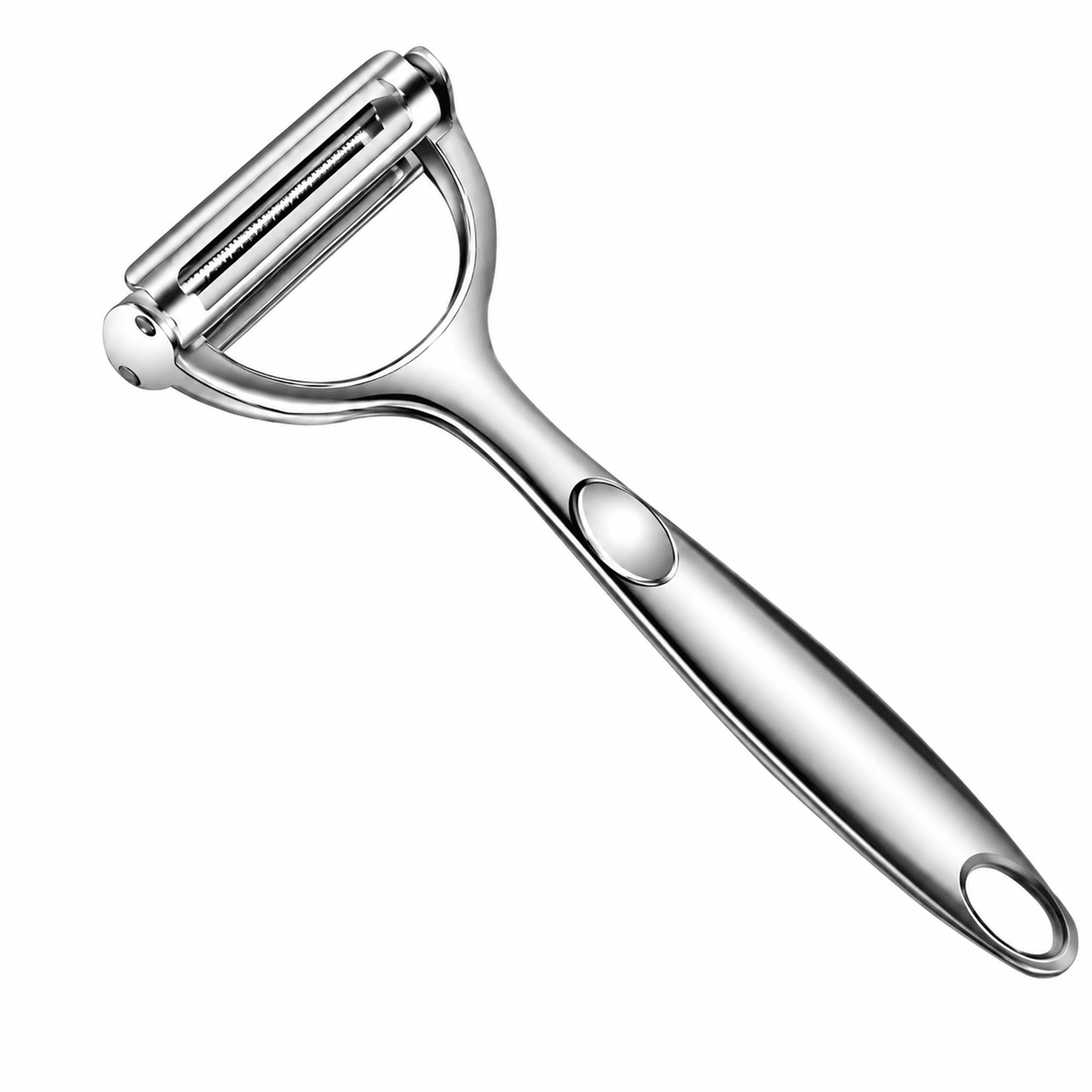 stainless steel vegetable peeler and carrot grater