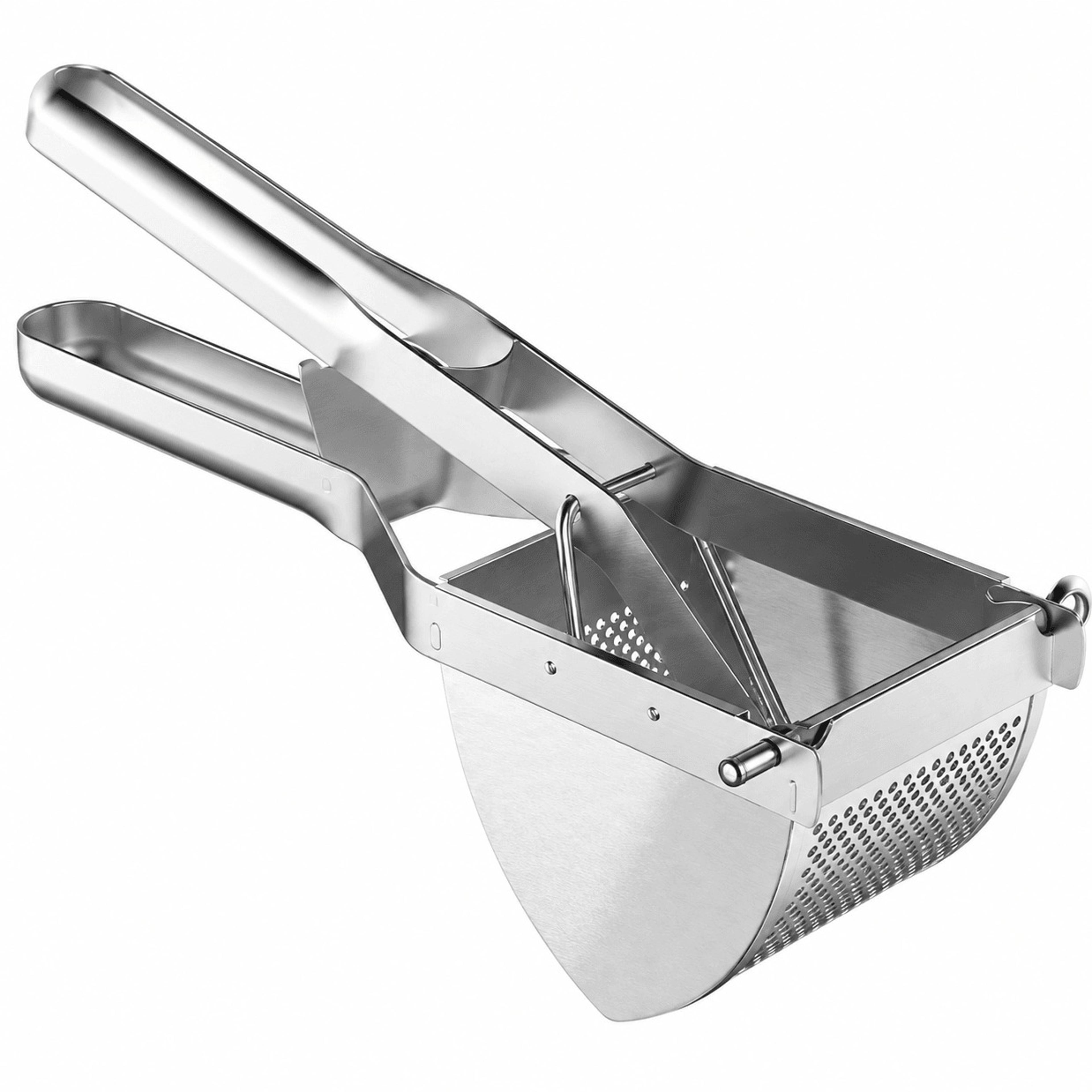 stainless steel potato ricer heavy duty potato masher and baby food press