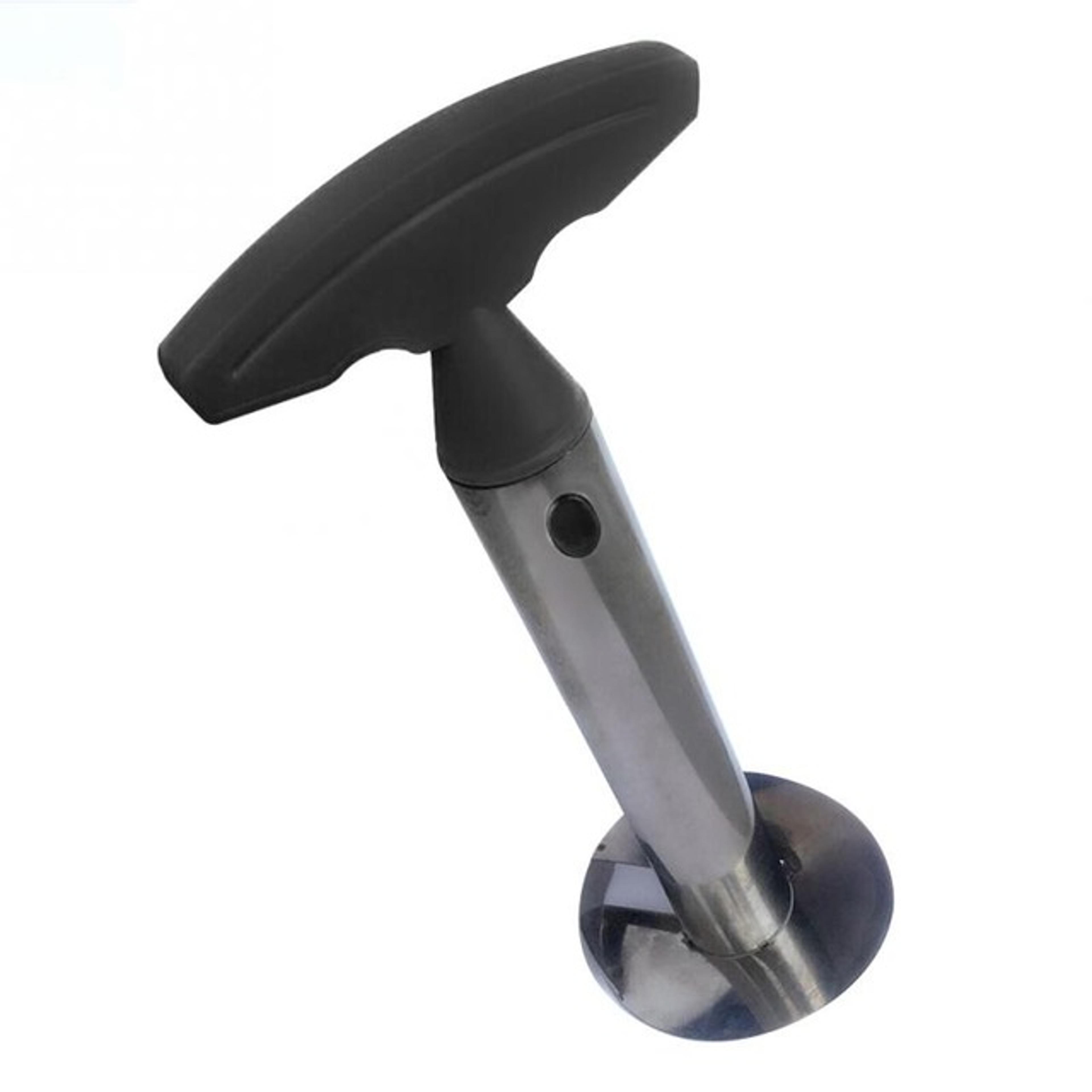 stainless steel pineapple corer slicer and easy fruit cutter