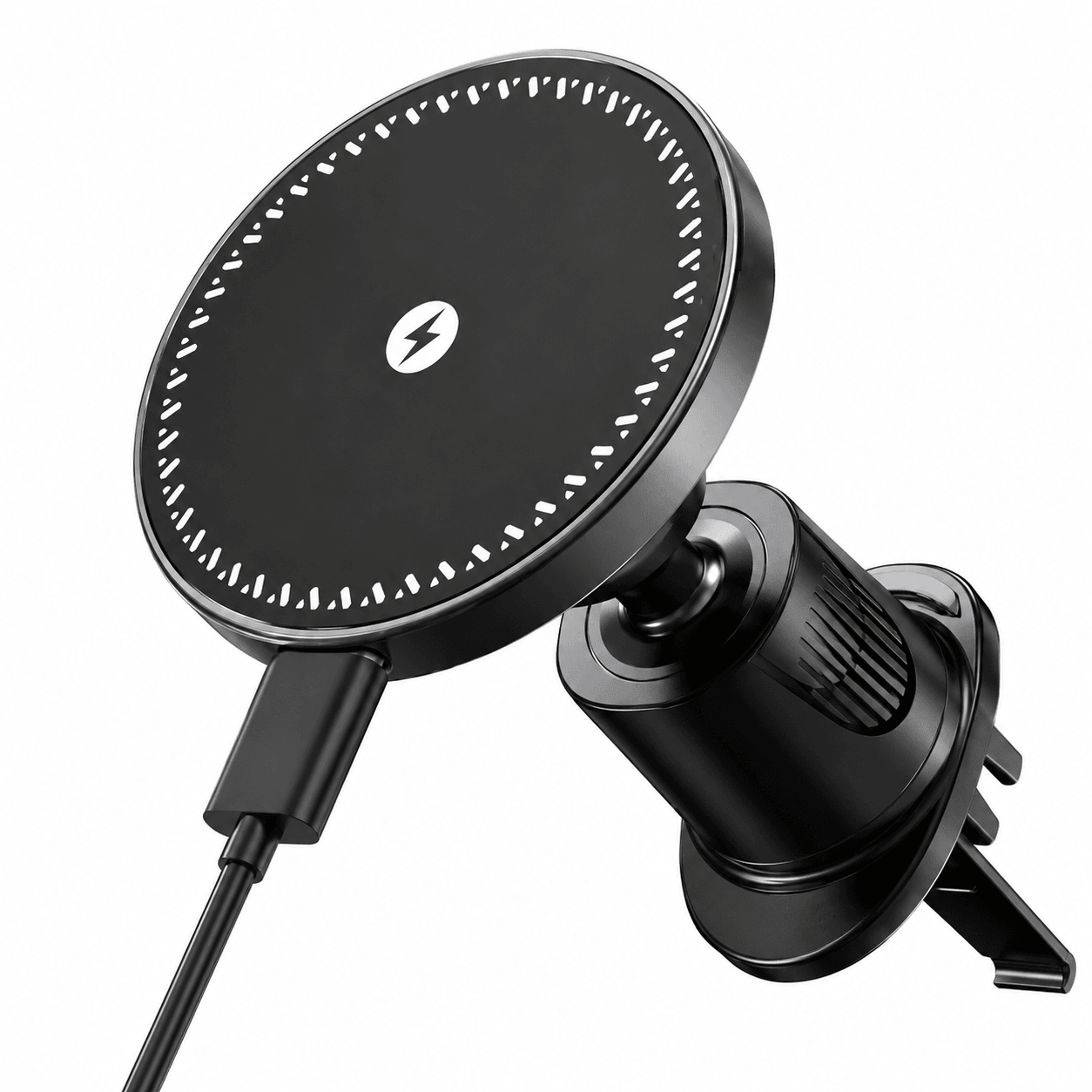 magnetic wireless car charger fast charging phone holder mount