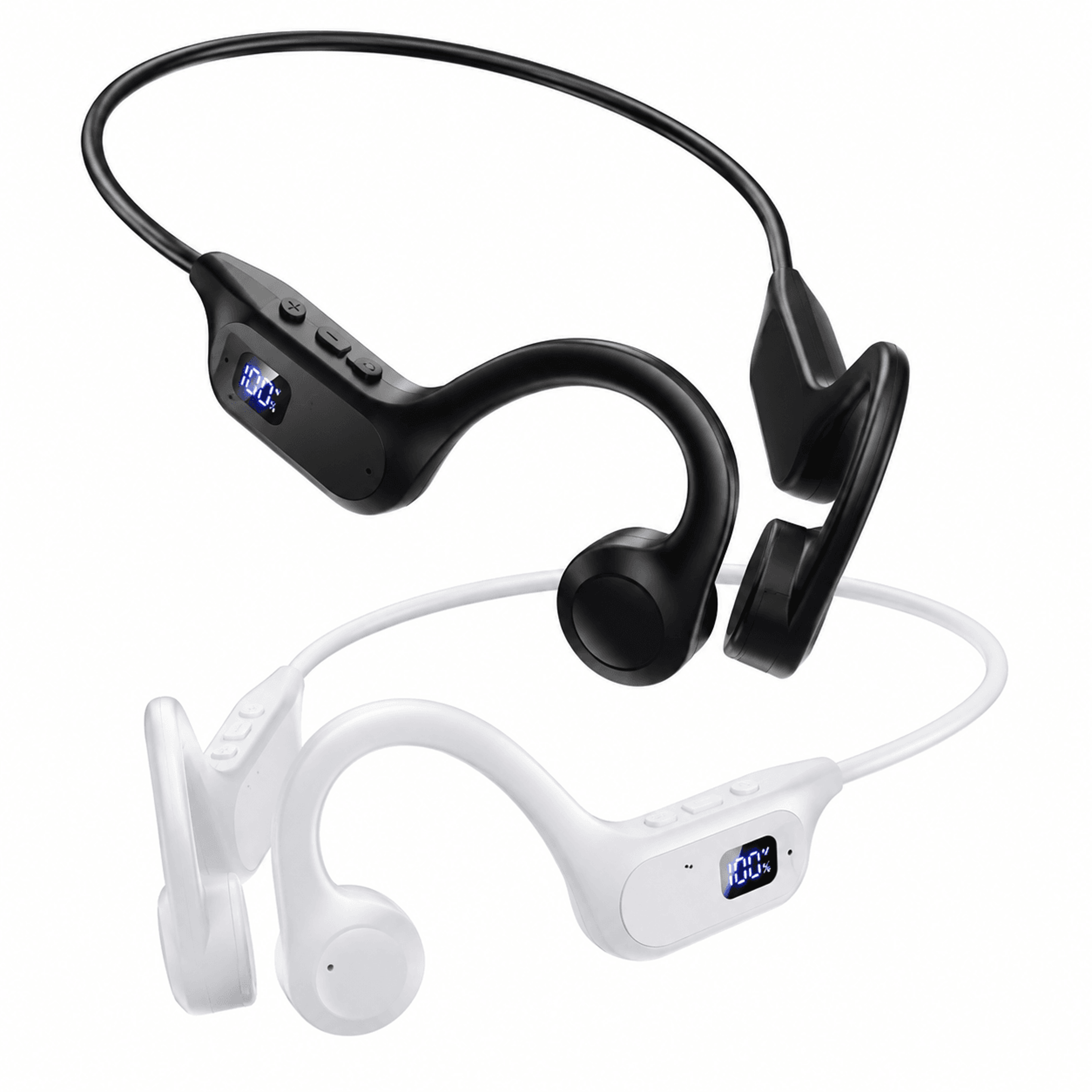 bone conduction swimming headphones waterproof wireless sport earbuds