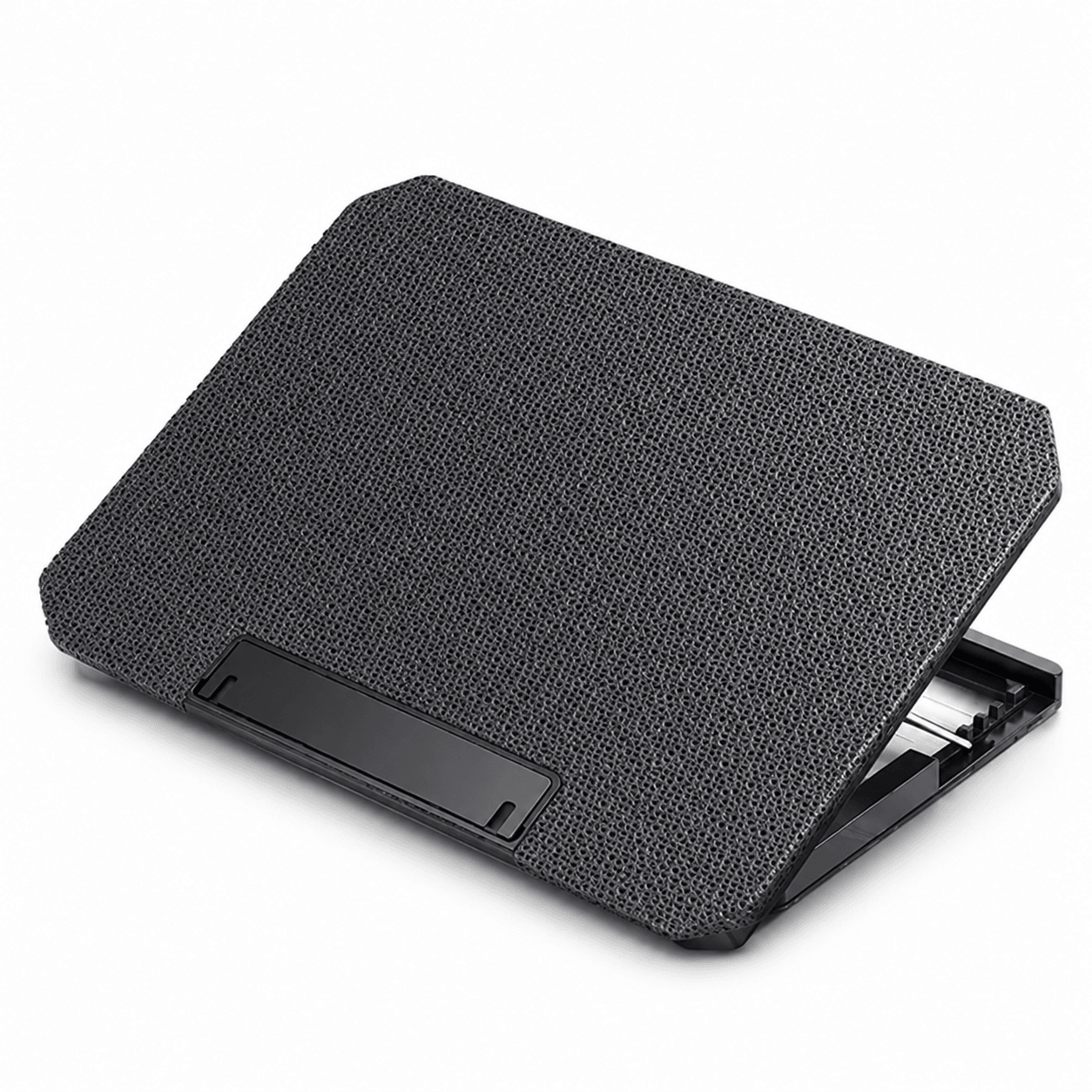 gaming laptop cooling pad stand for notebooks with adjustable silent fan speed and dual usb ports