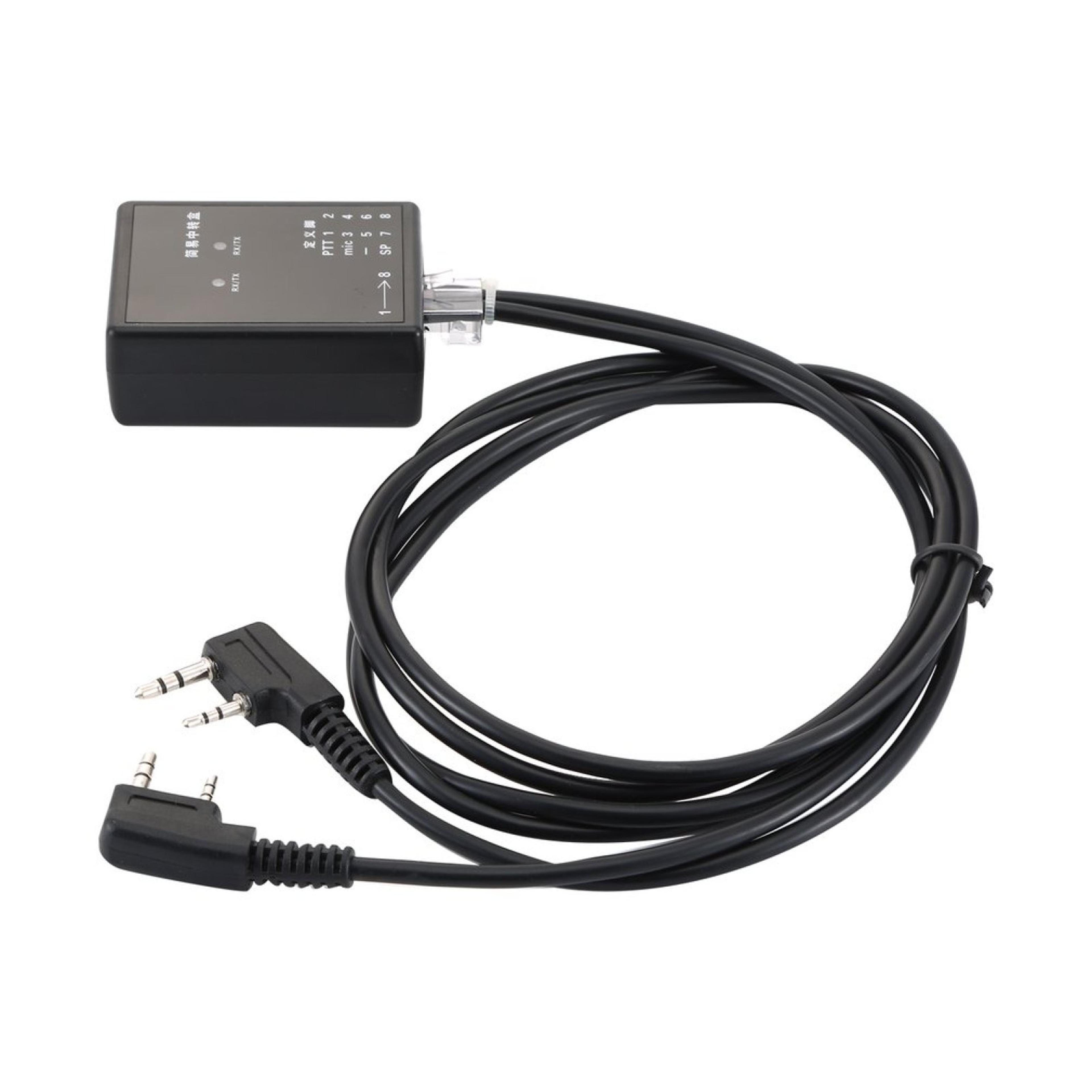 baofeng uv k plug cross band repeater box two way radio relays
