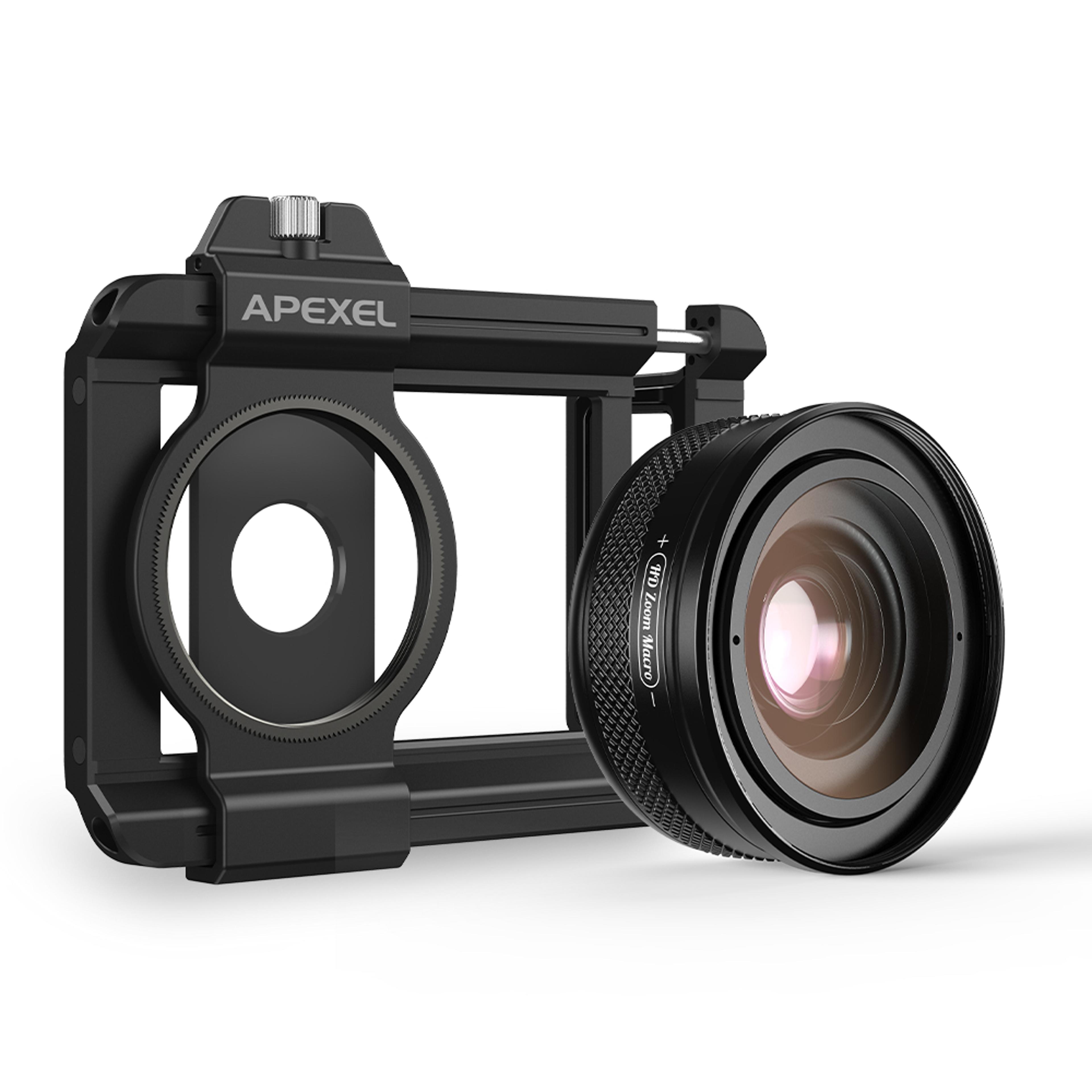 zoom smartphone macro lens with universal clip for hd close up photography
