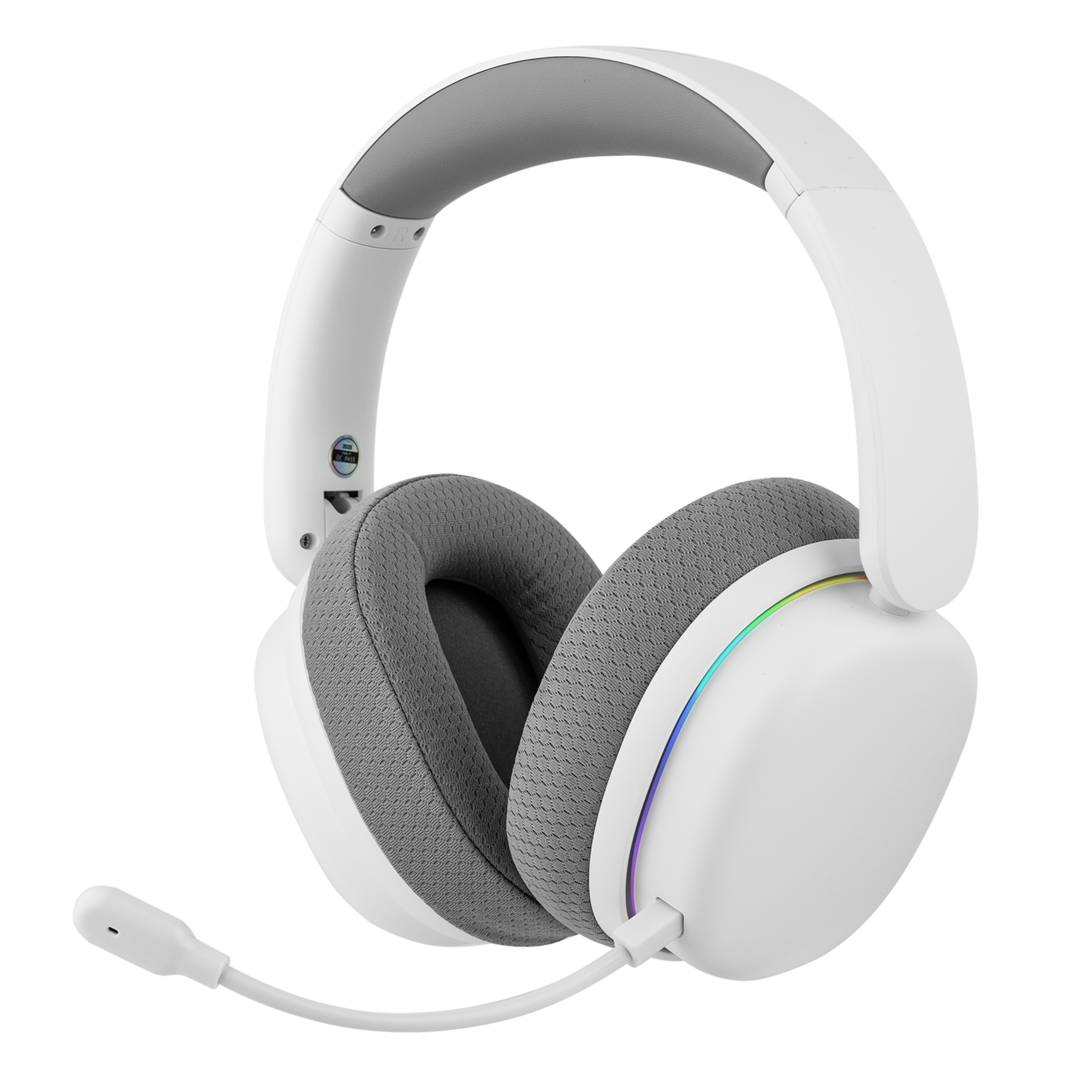 tri mode wireless gaming headset with surround sound and noise canceling mic