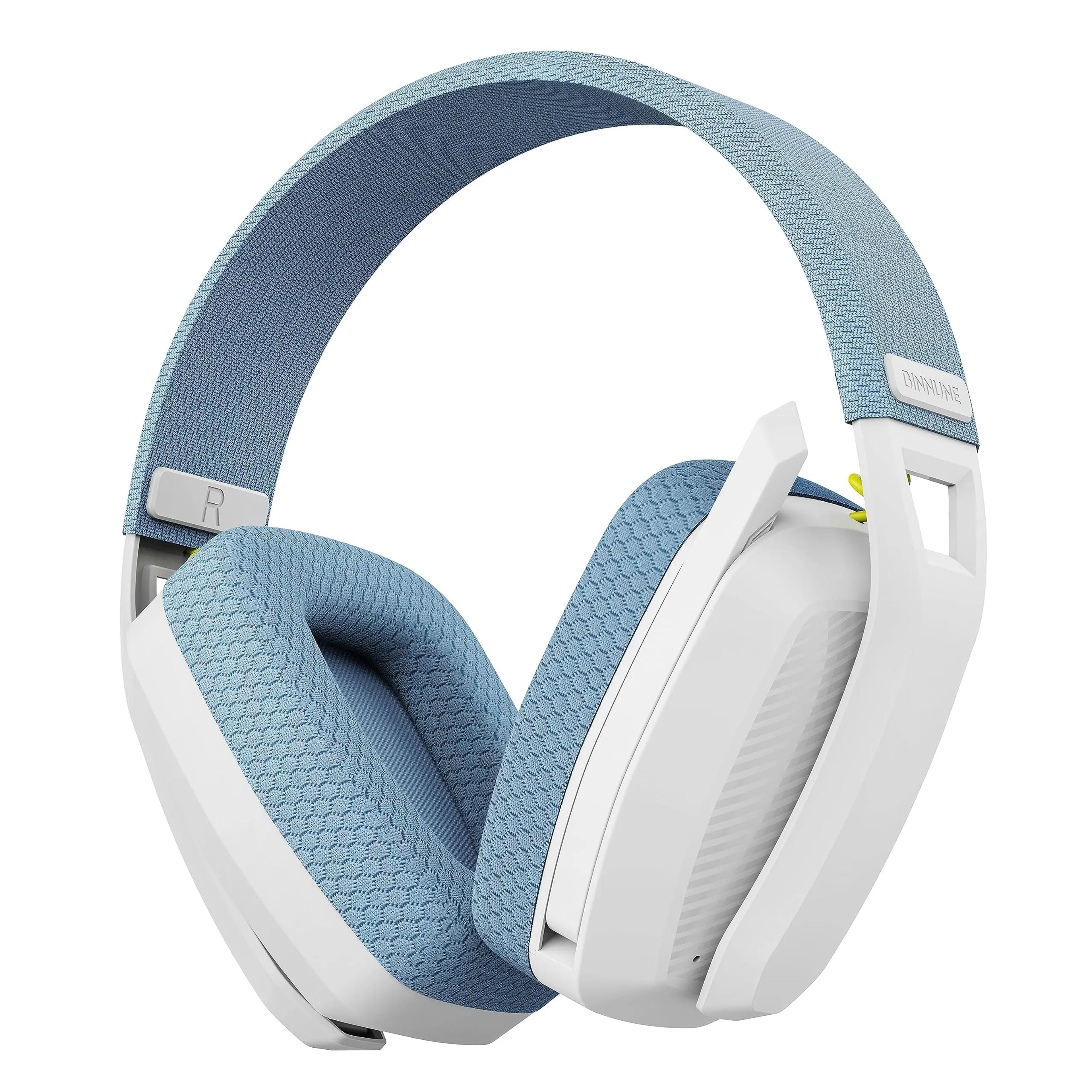 bluetooth wireless gaming headset with mic for pc and mac