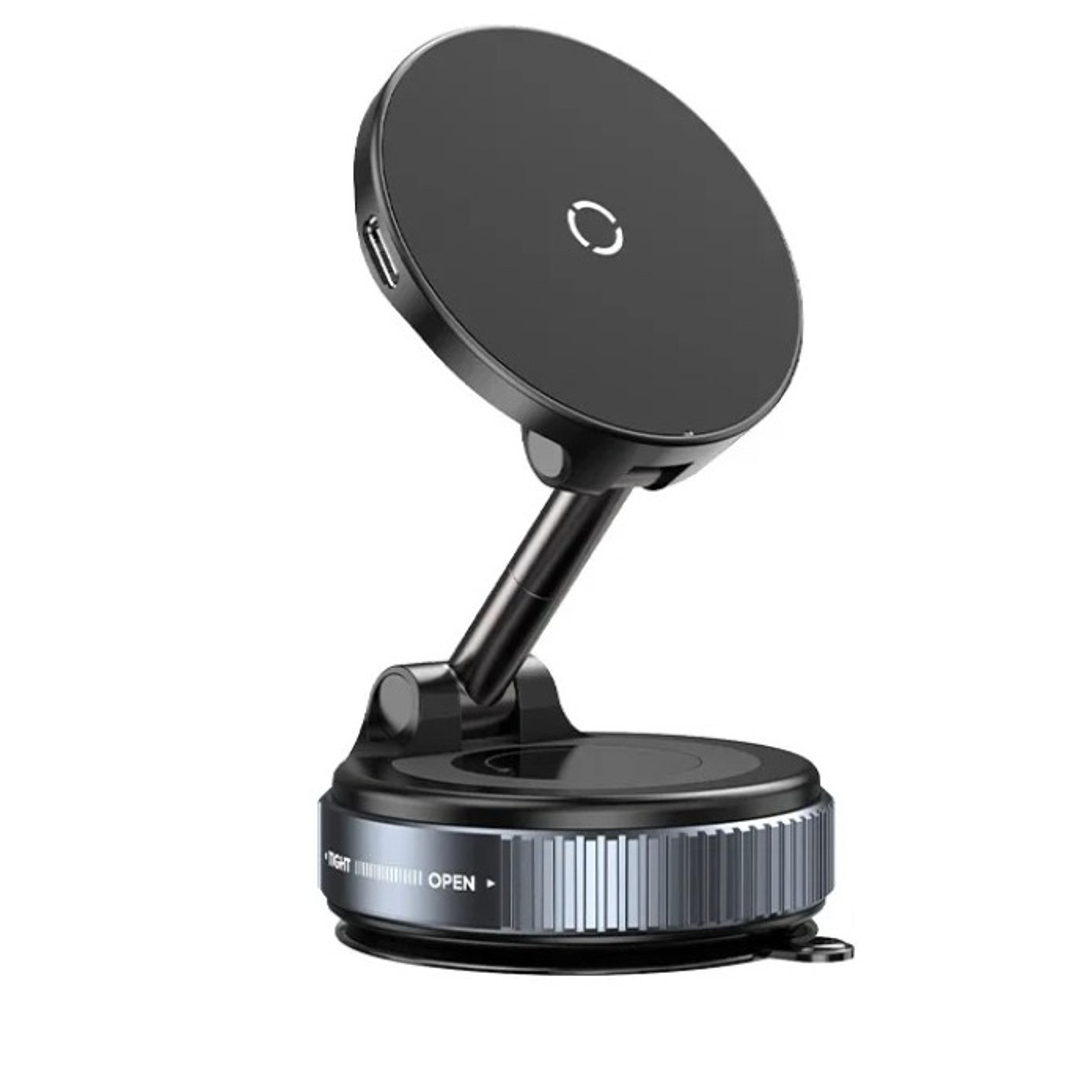 magsafe wireless car charger vacuum magnetic phone mount adjustable