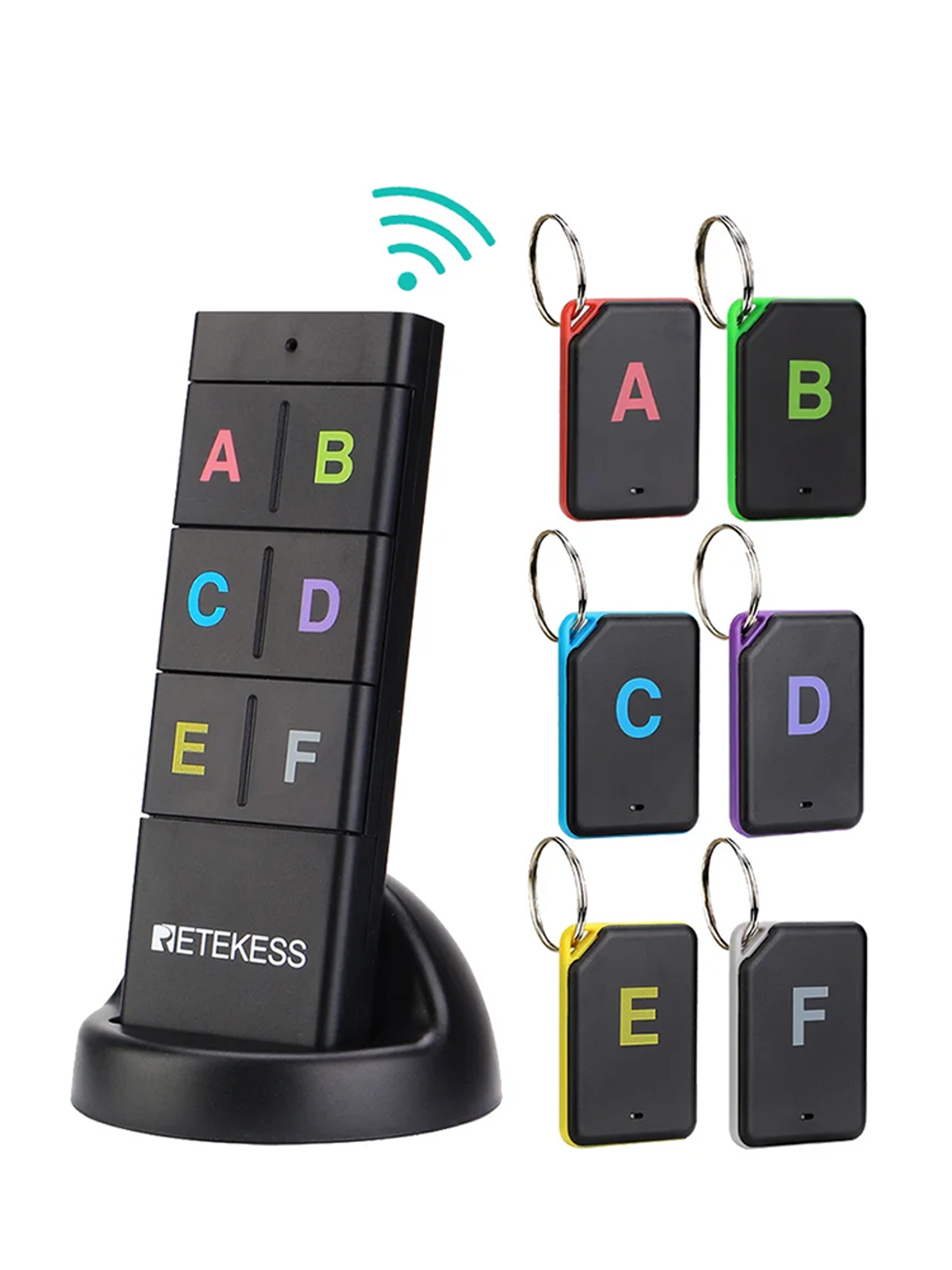 receiver wireless key finder rf locator for keys wallets remotes and pets