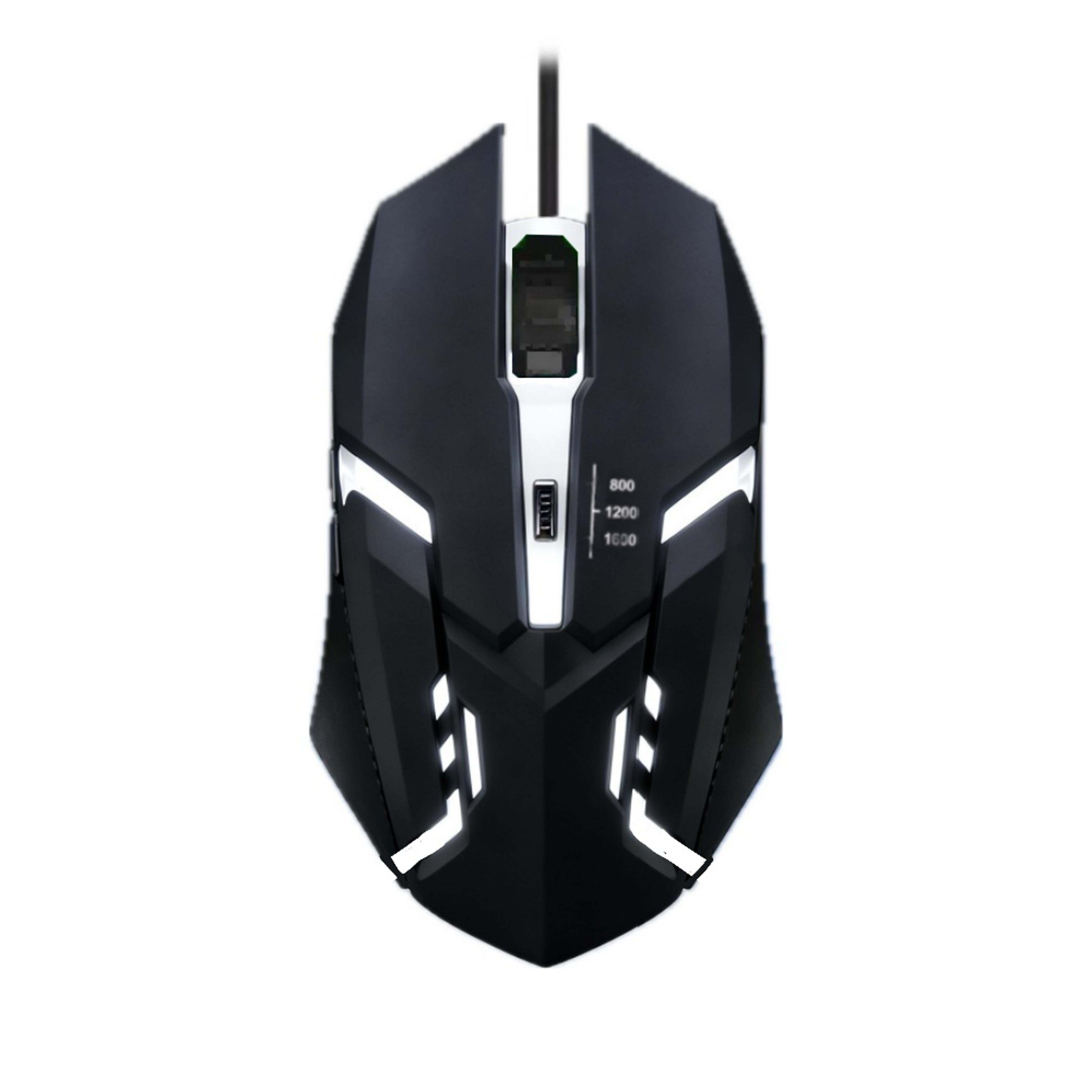 usb wired gaming mouse with rgb breathing light optical sensor for pc laptop office and home use