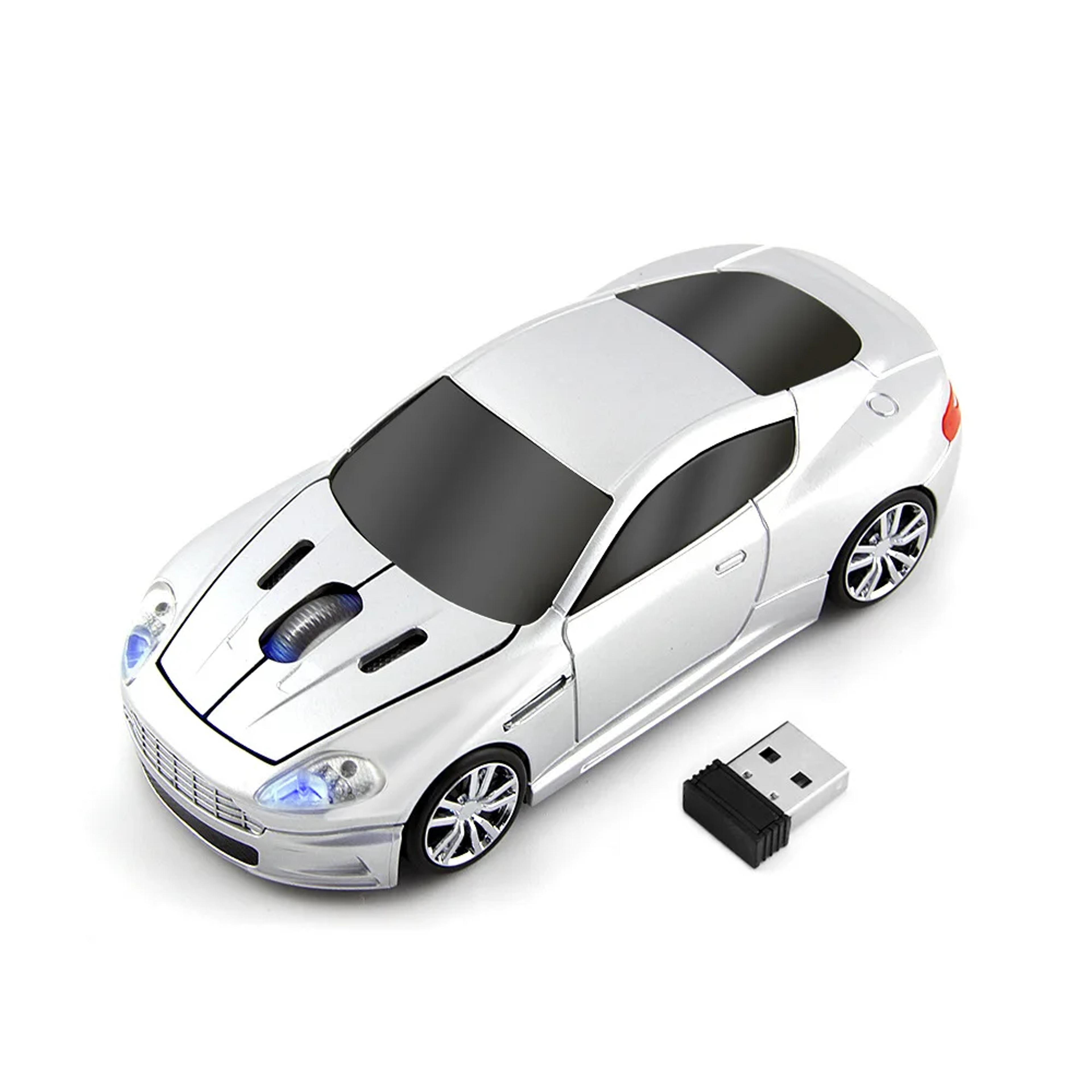 aston martin style sports car wireless mouse for laptop and pc