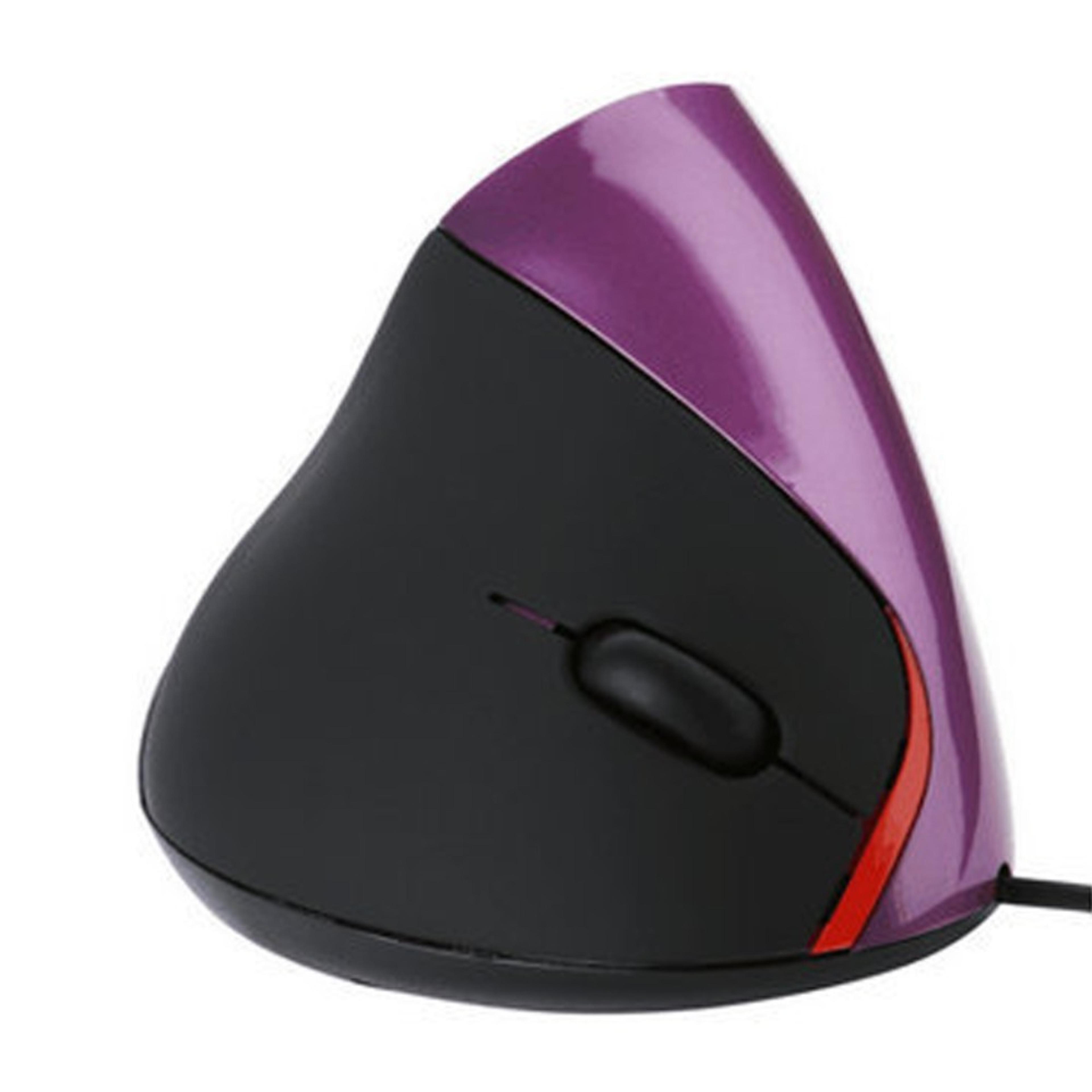 ergonomic vertical wired usb optical mouse with wrist support