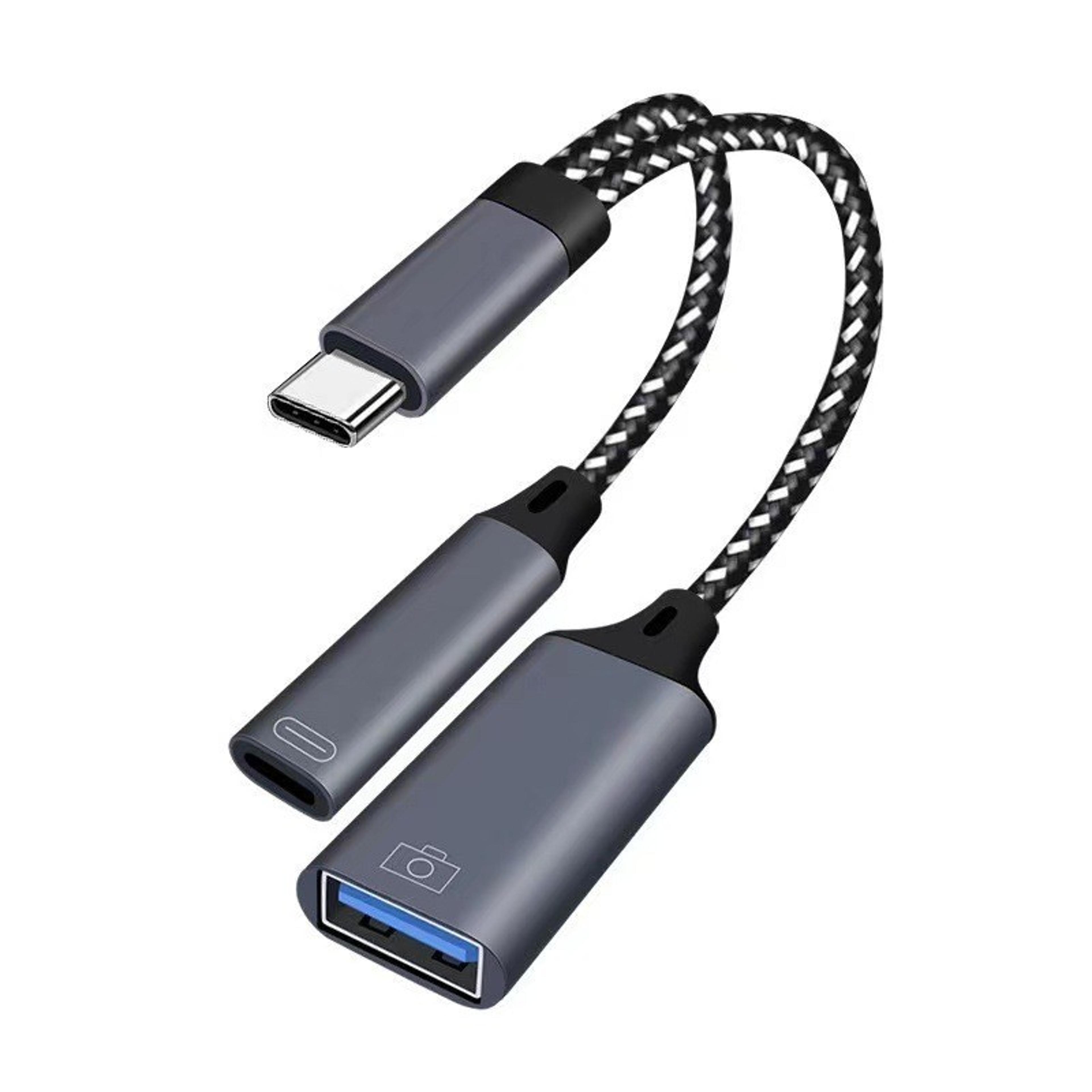 usb c otg adapter with pd charging usb a converter