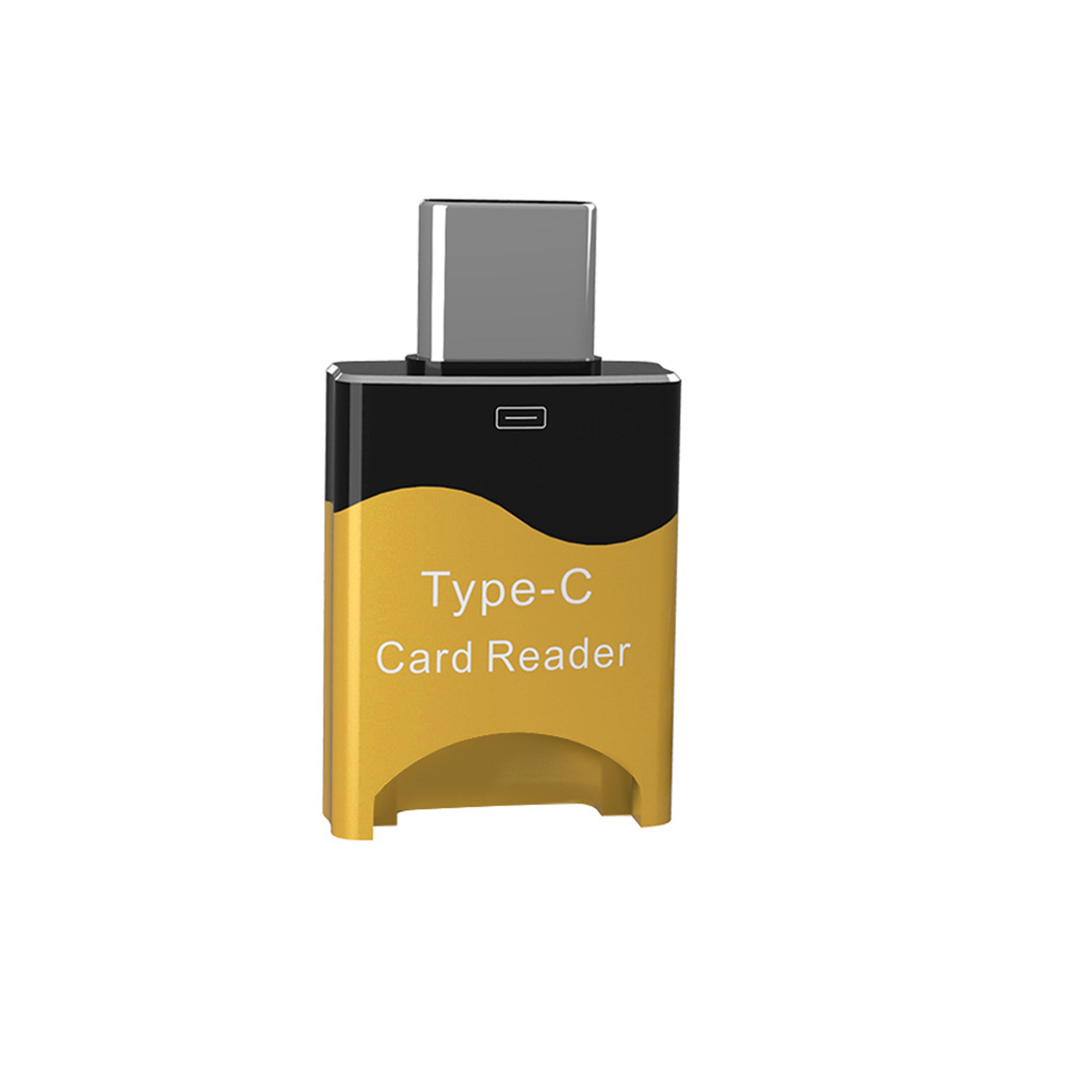 mini usb c card reader for micro sd tf cards otg memory adapter for phone laptop