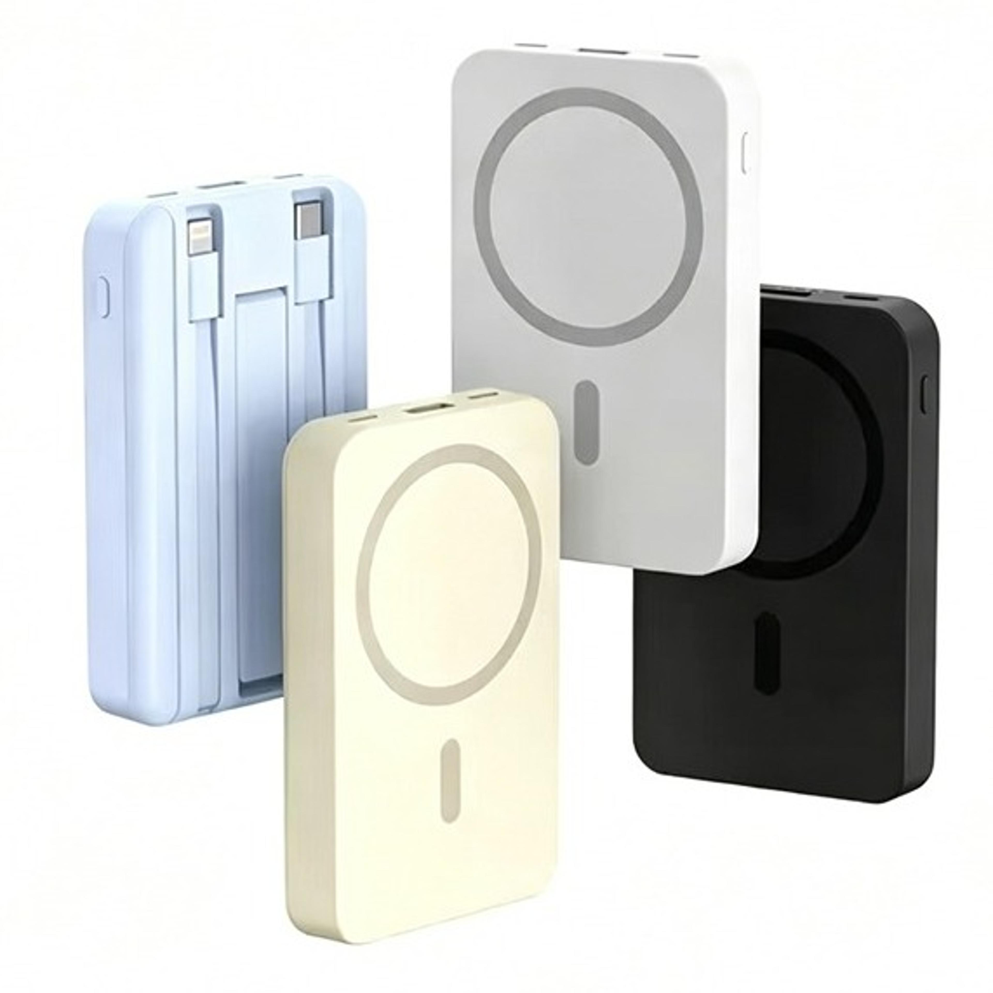 magnetic power bank fast wireless portable charger