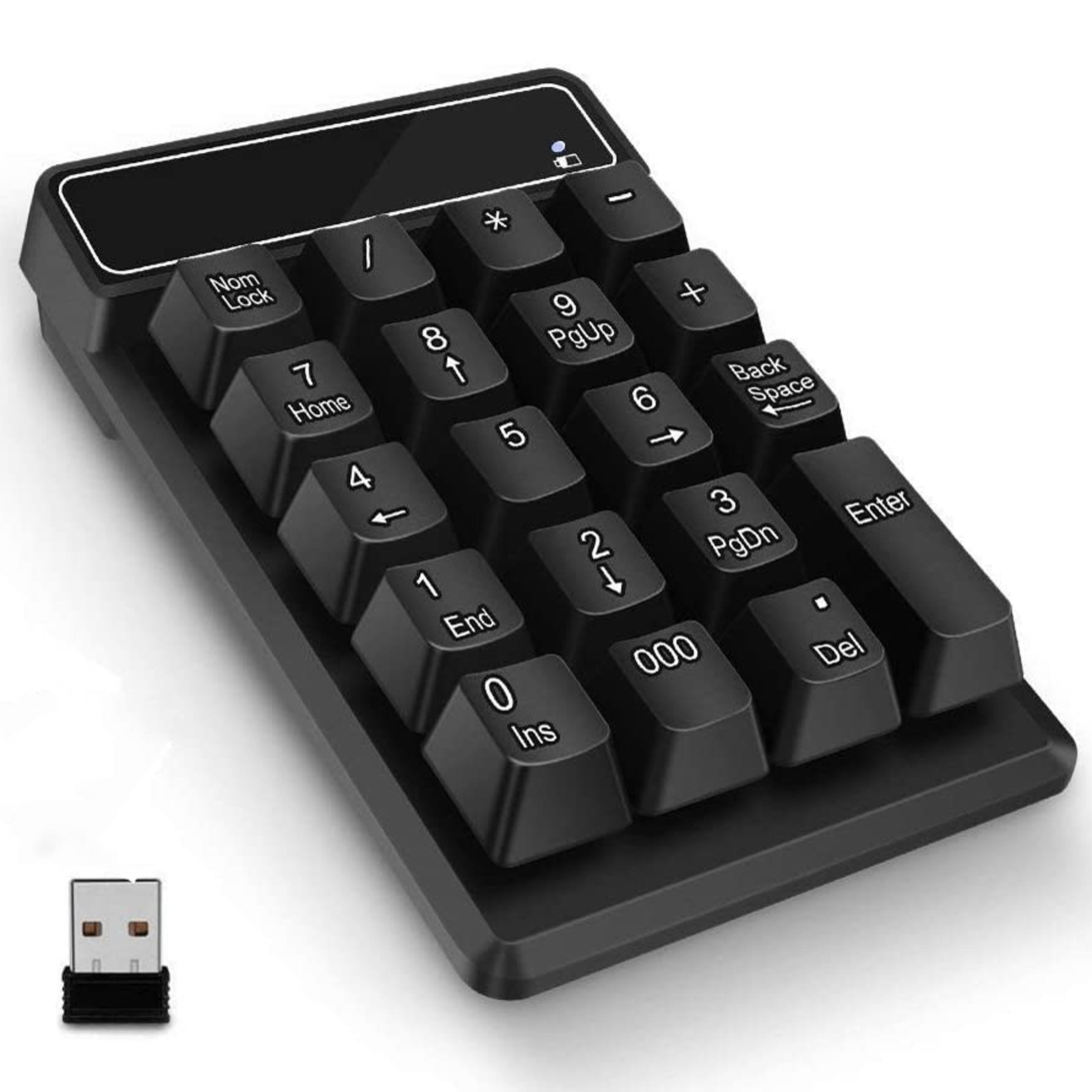 portable wireless numeric keypad key number pad for laptop
