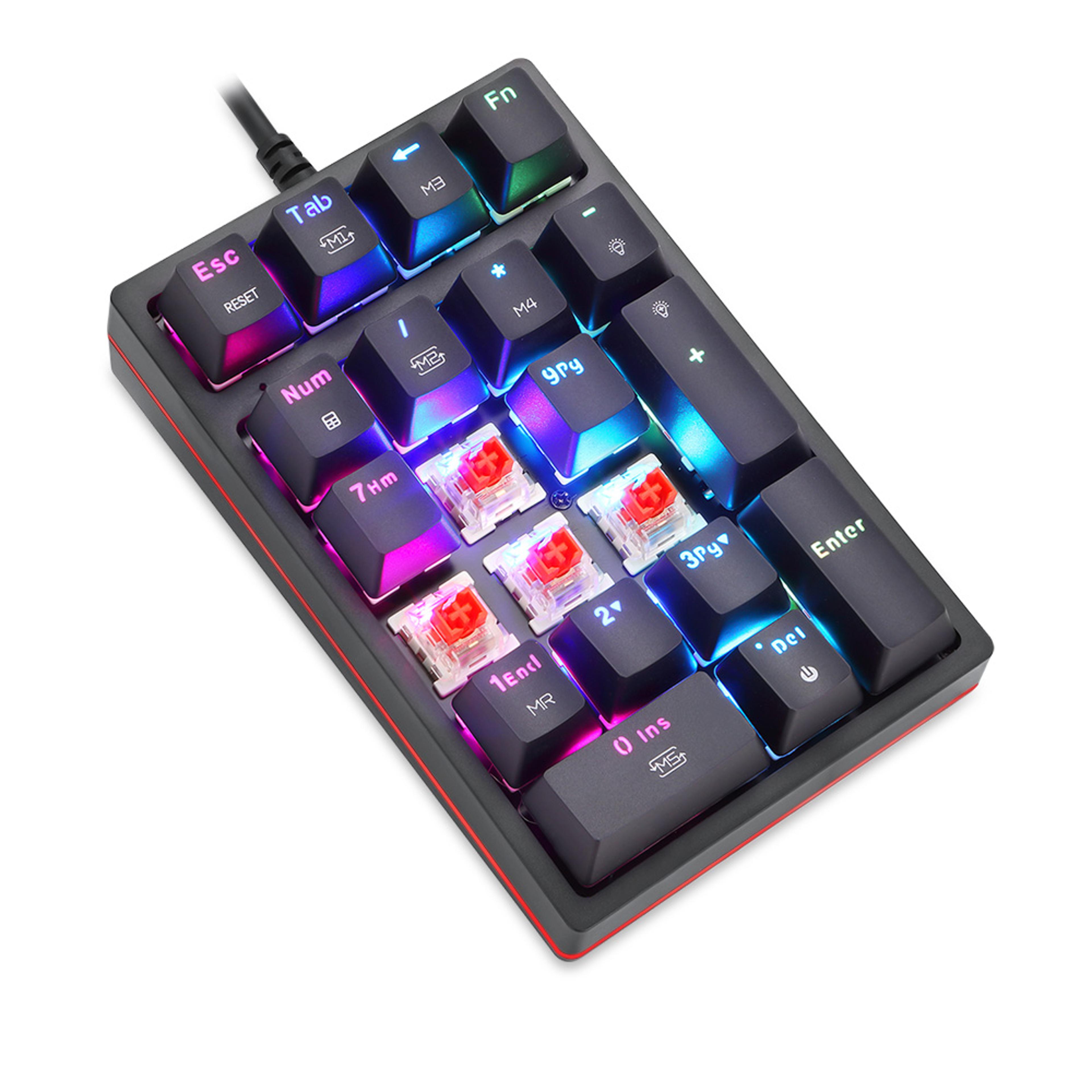 mechanical numeric keypad key programmable macro numpad