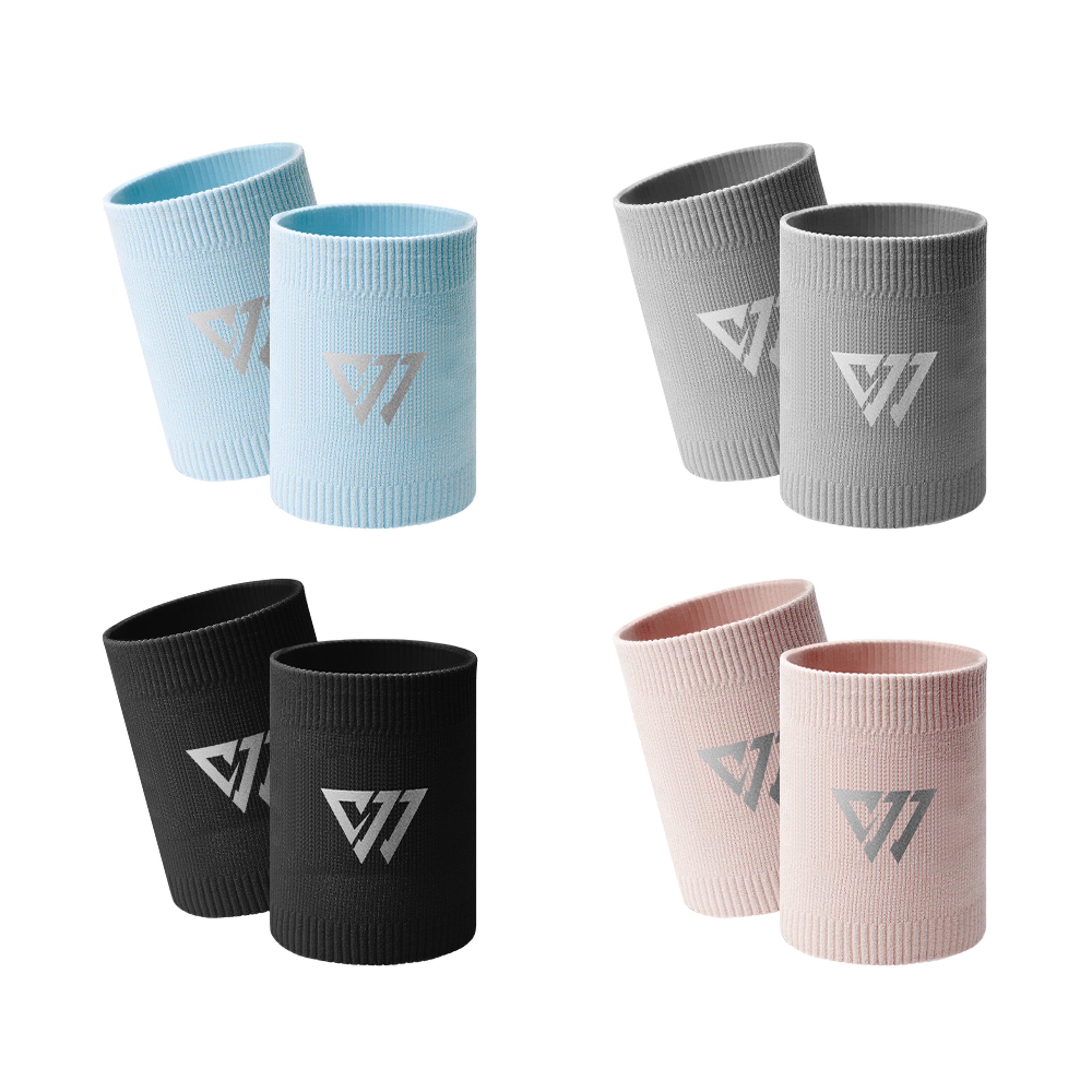 sweat absorbing sports wristbands for basketball gym and fitness