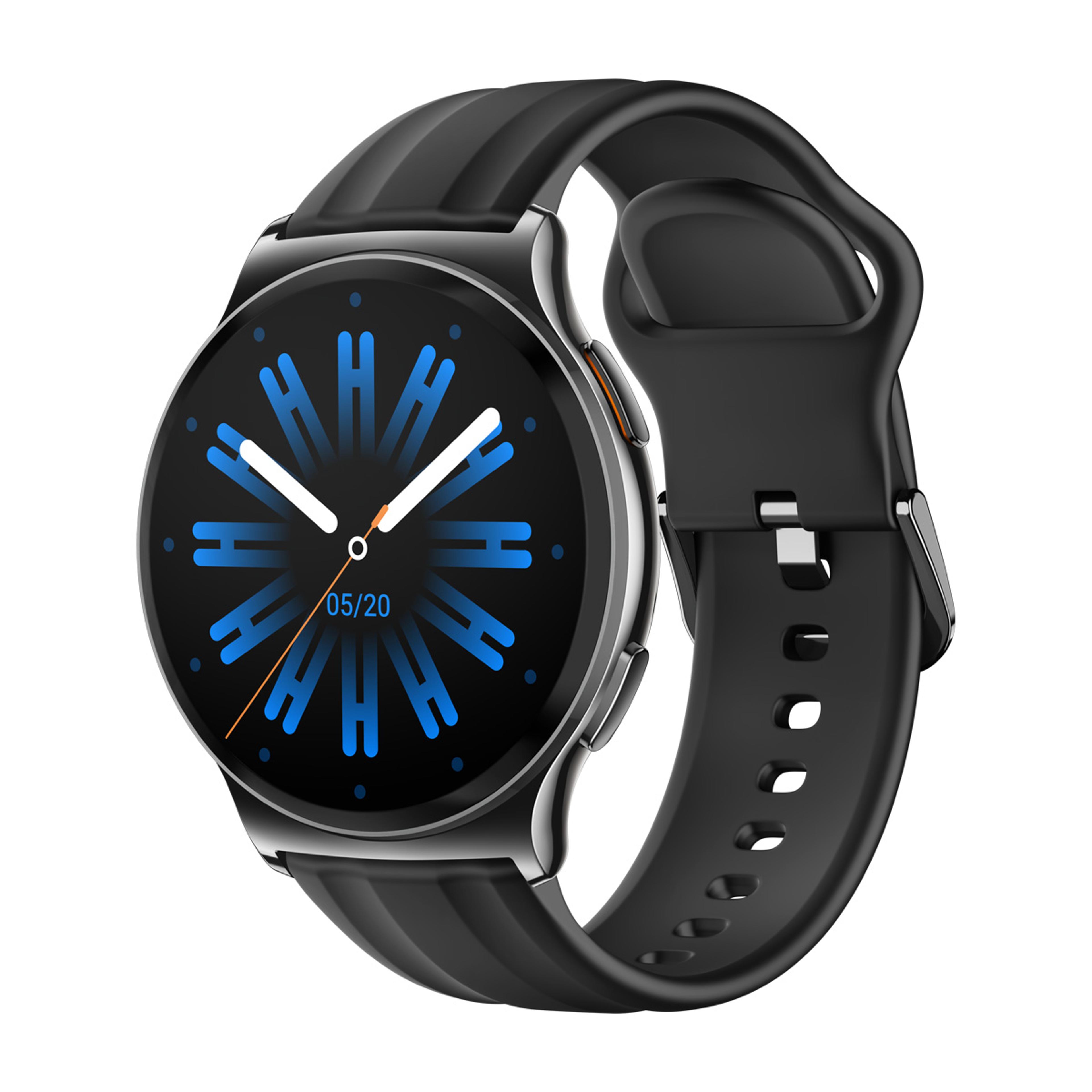 solar lite smartwatch with bluetooth calling and health tracking