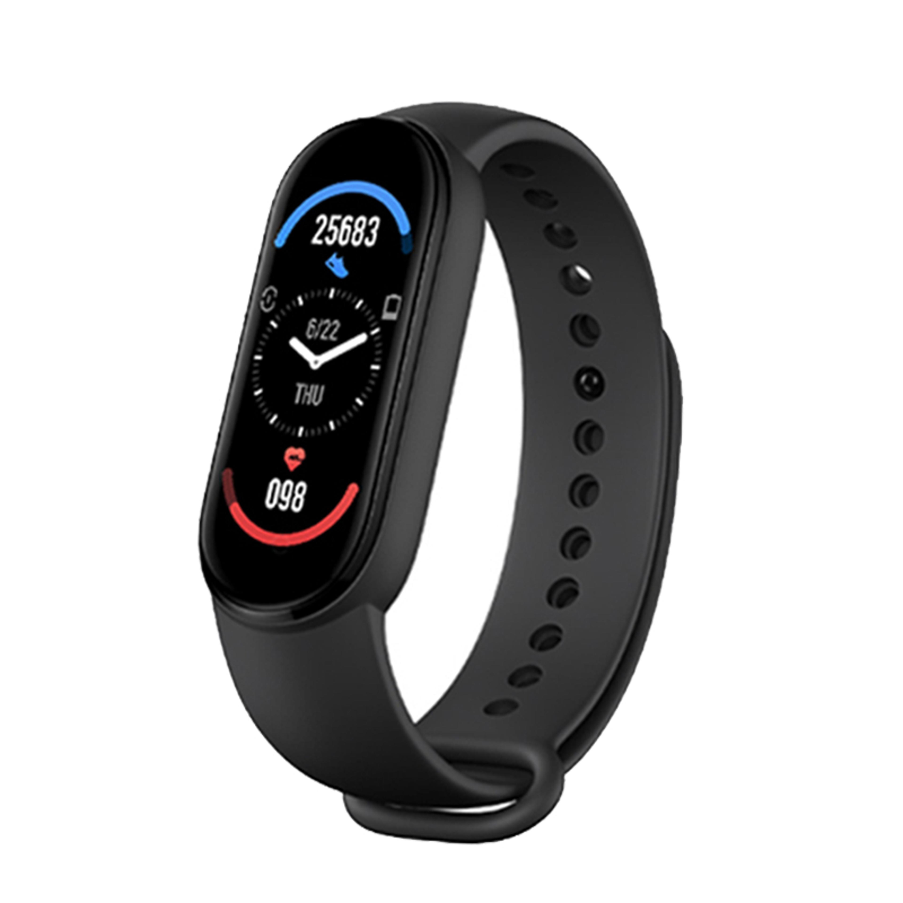 fitness tracker smart watch with heart rate monitor and activity tracking