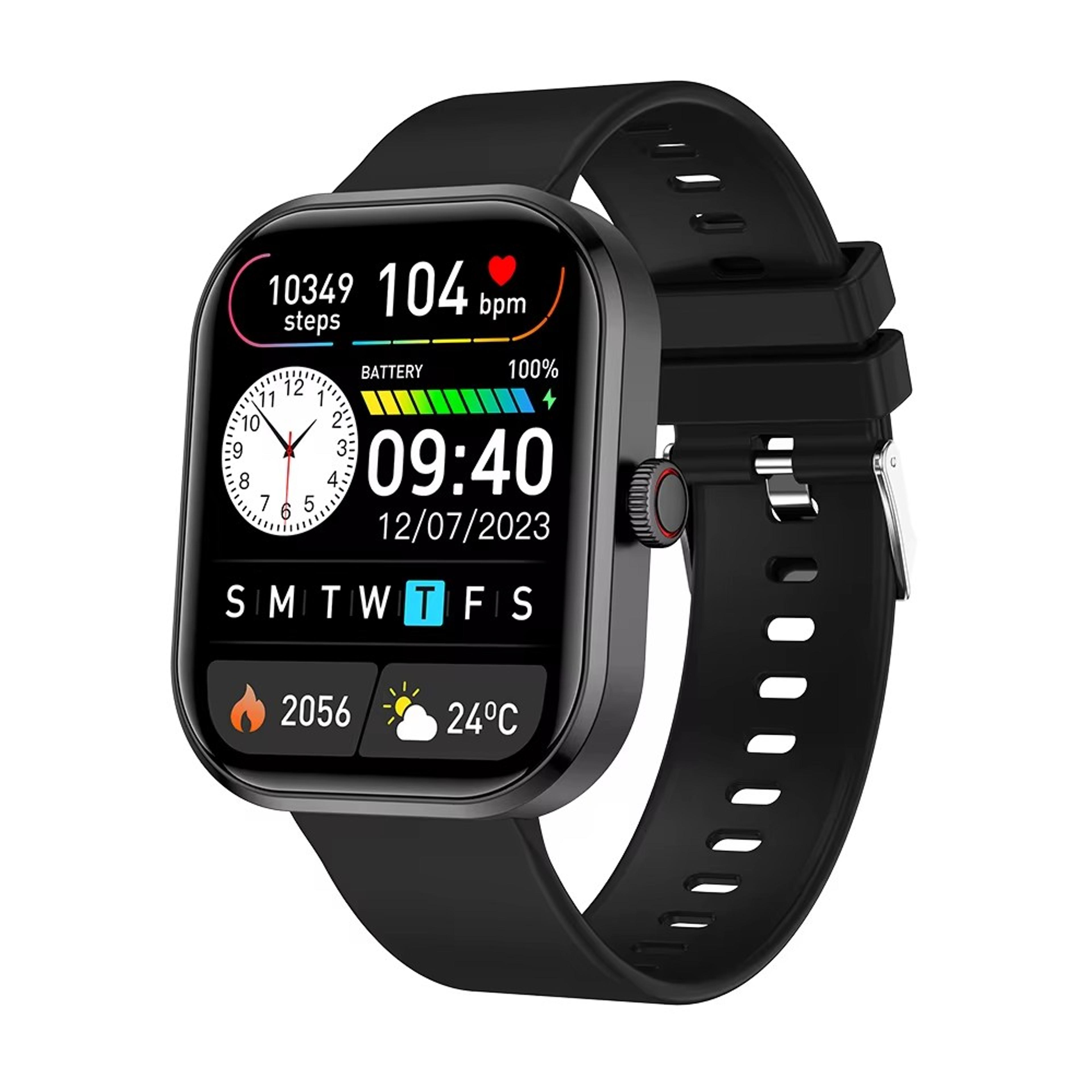 smart watch for women full touch bluetooth calling fitness tracker