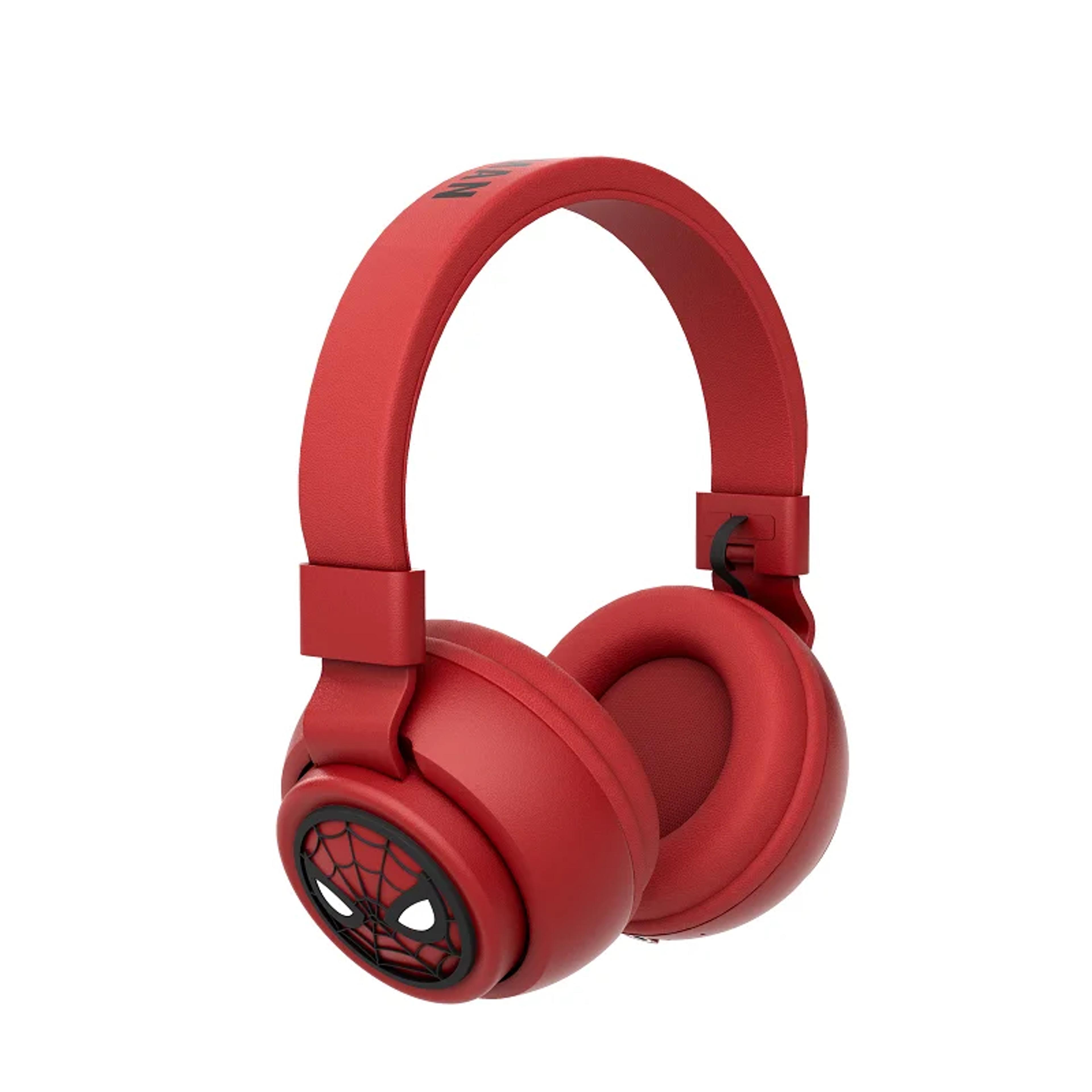 spider man kids bluetooth headphones foldable wireless hifi headset
