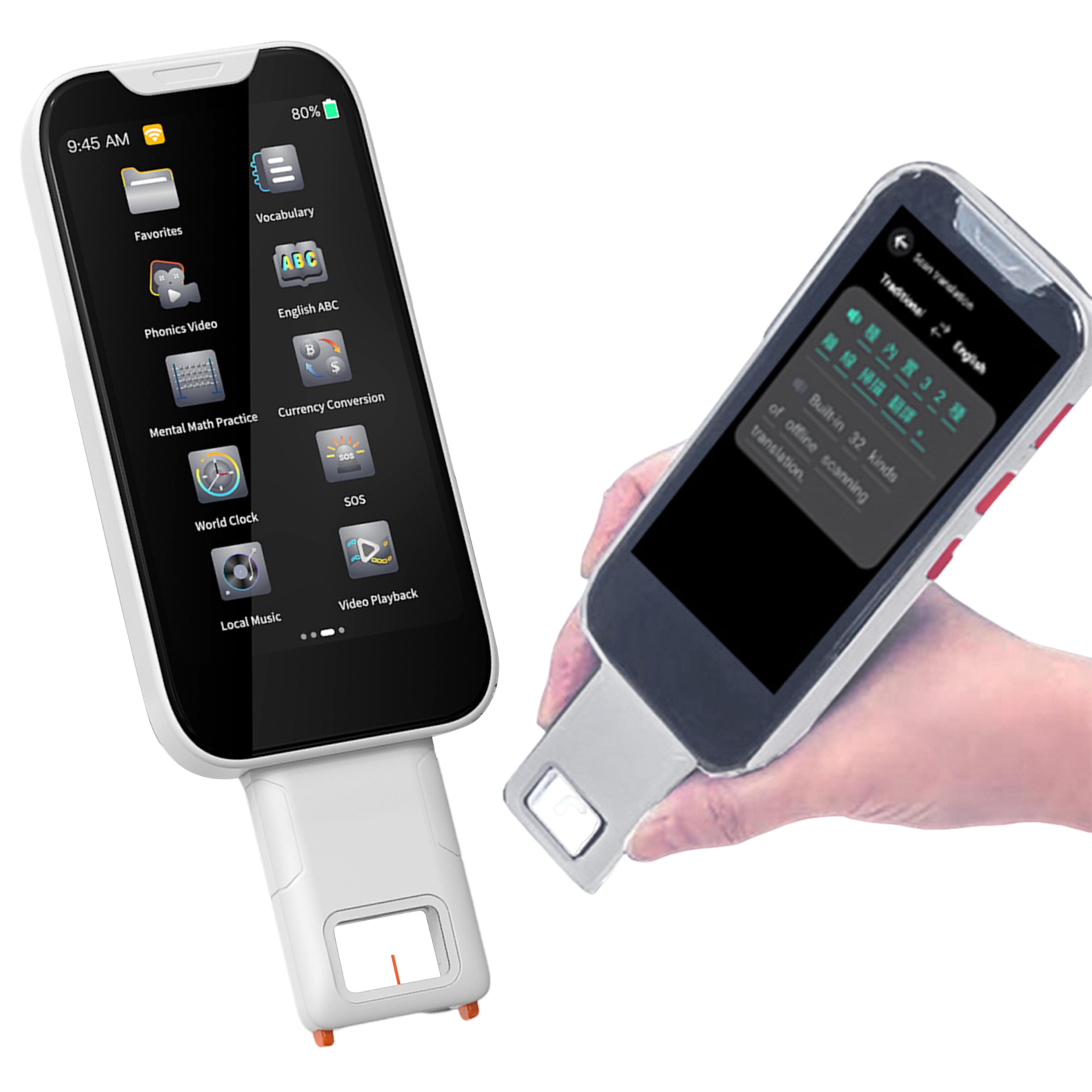 foldable scan translator pen ocr scanner and text to speech reading pen