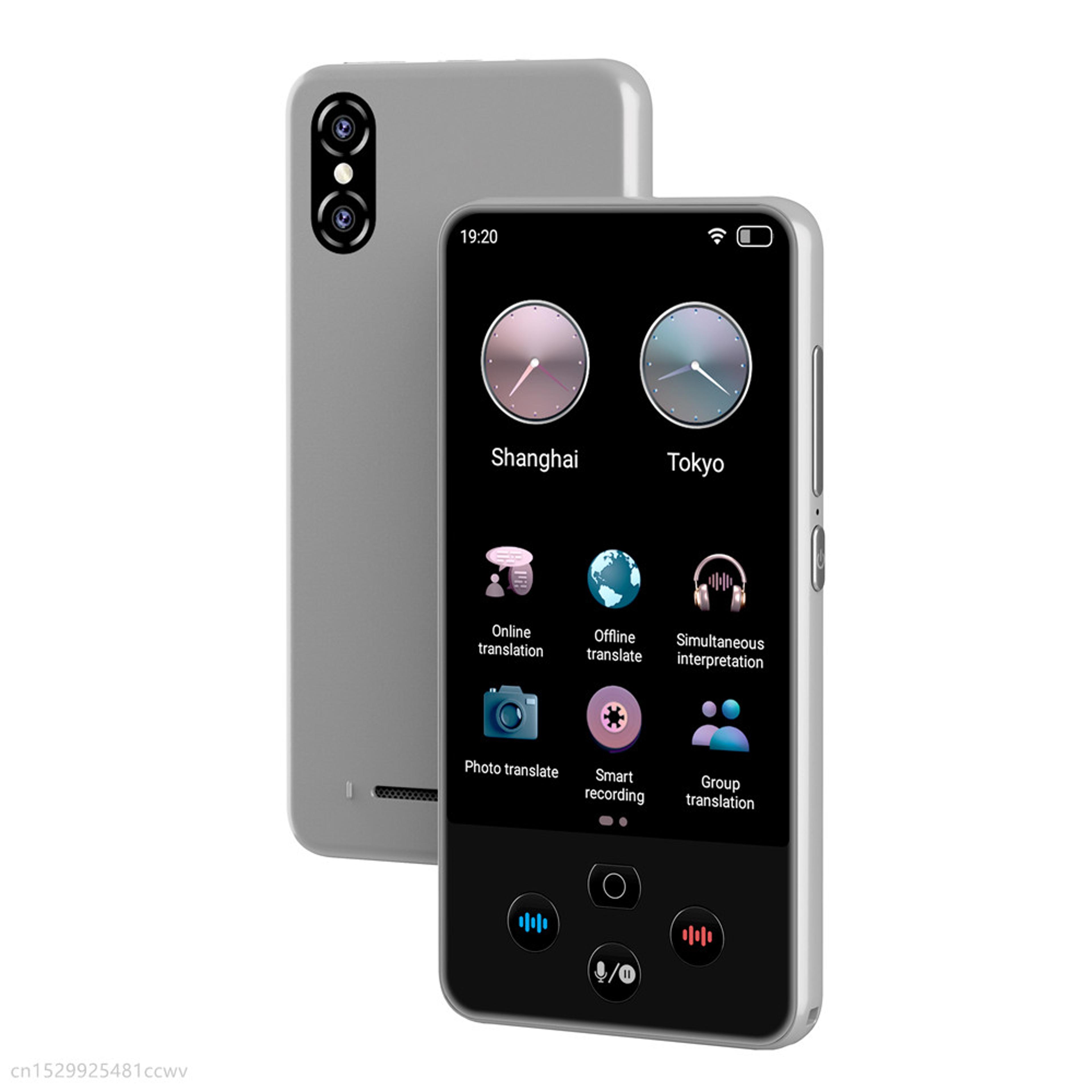 pro portable translator device with languages and offline voice translation