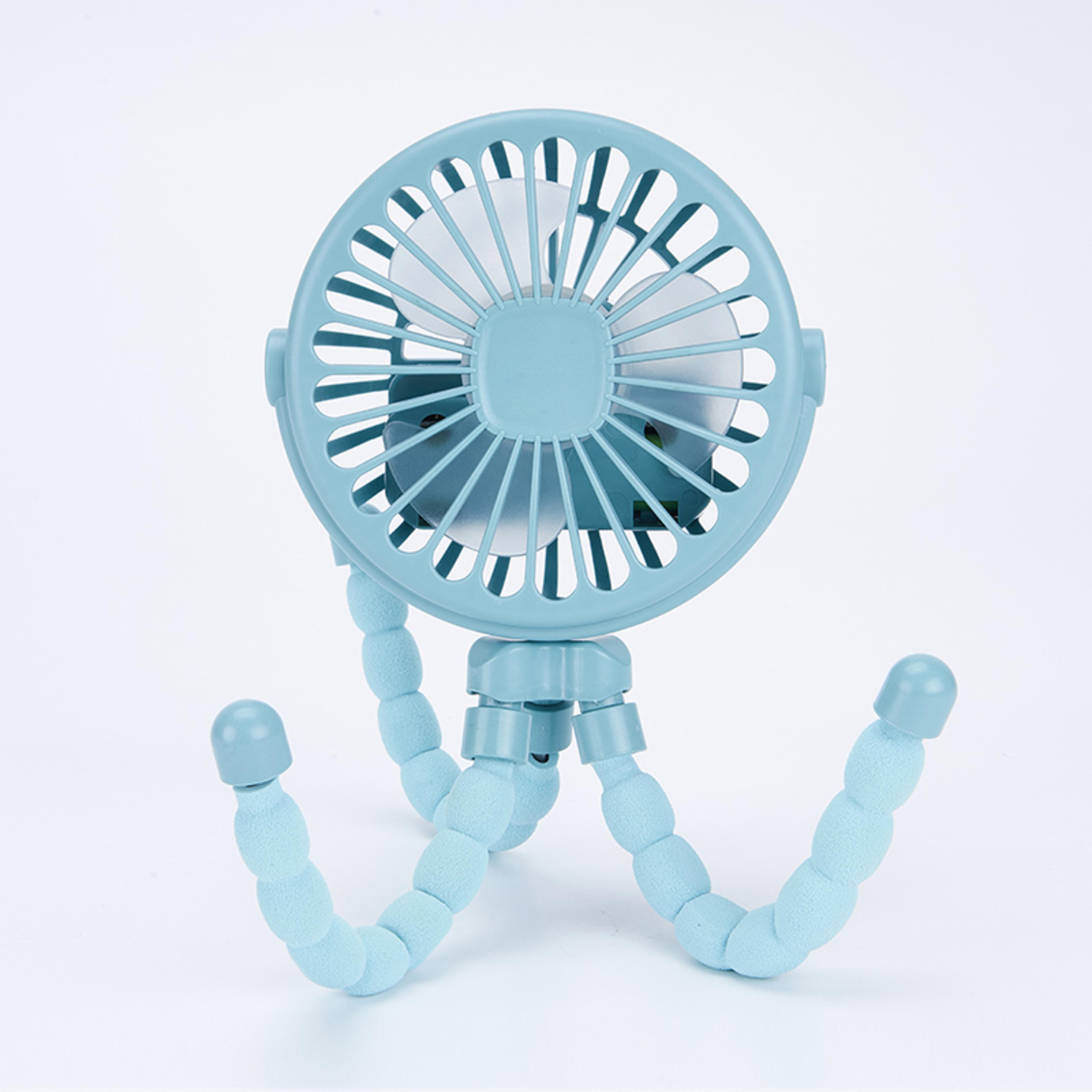 portable baby stroller fan oscillating clip on fan with flexible tripod