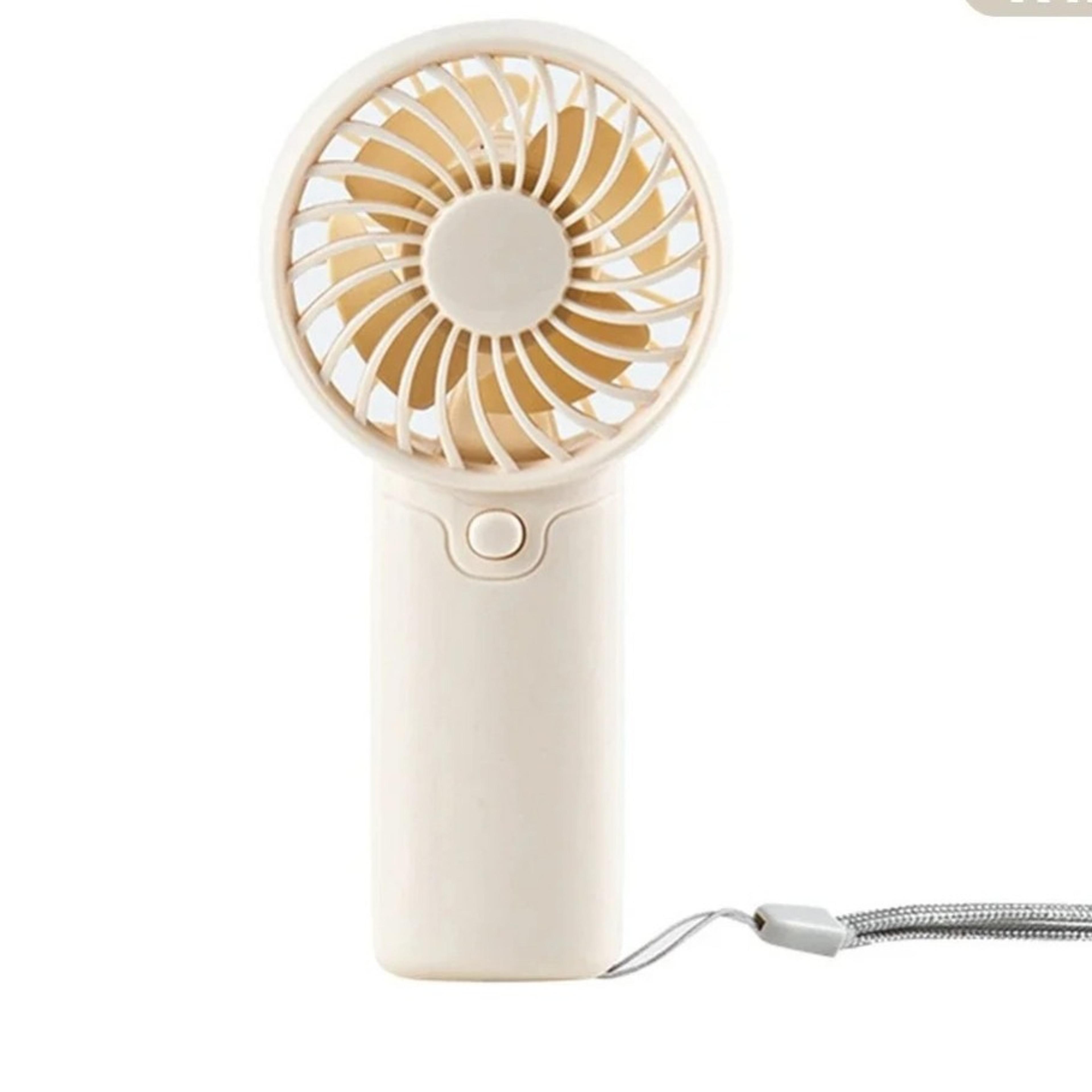 mini rechargeable portable handheld fan for travel dorm desk cooling