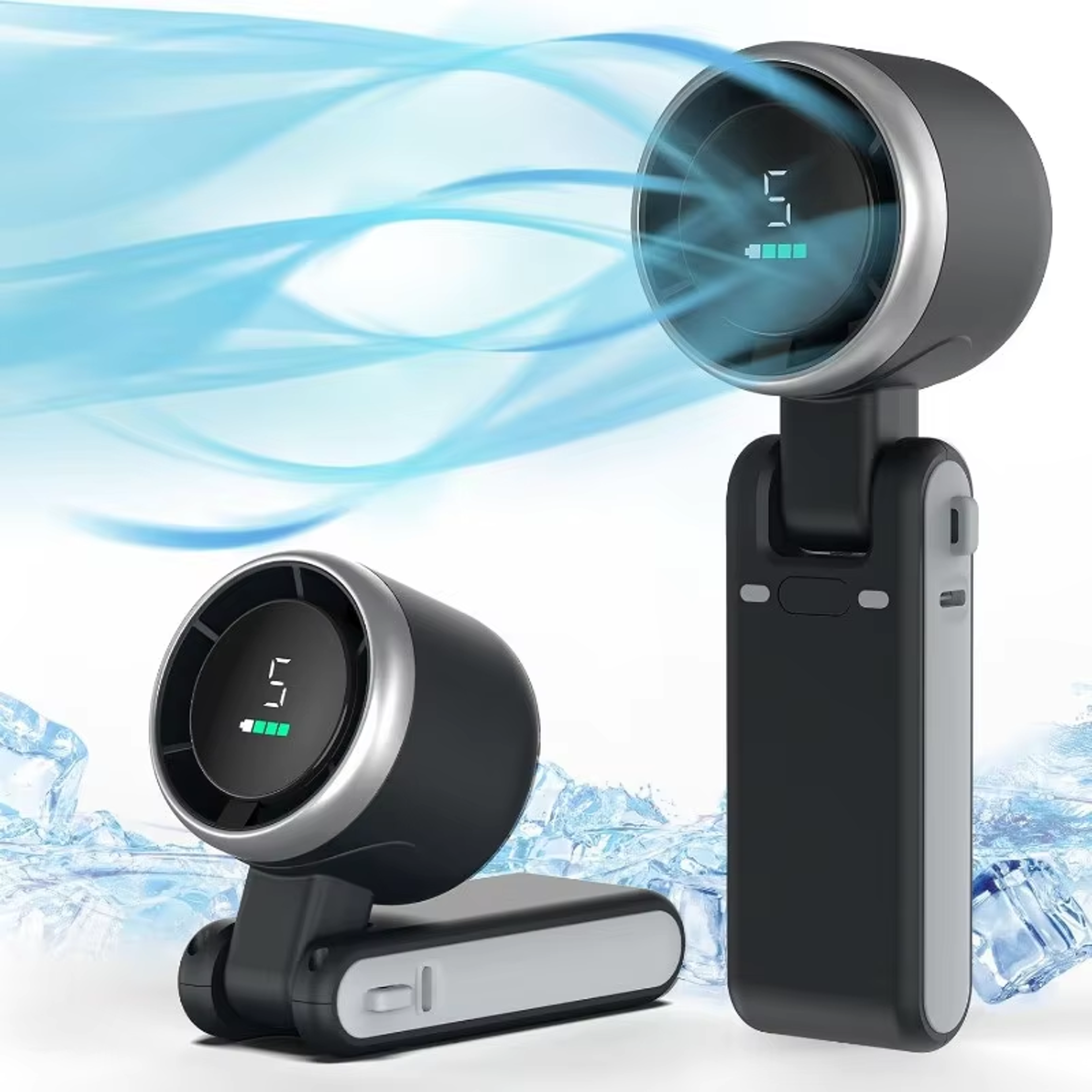rechargeable mini travel fan usb portable cooling fan