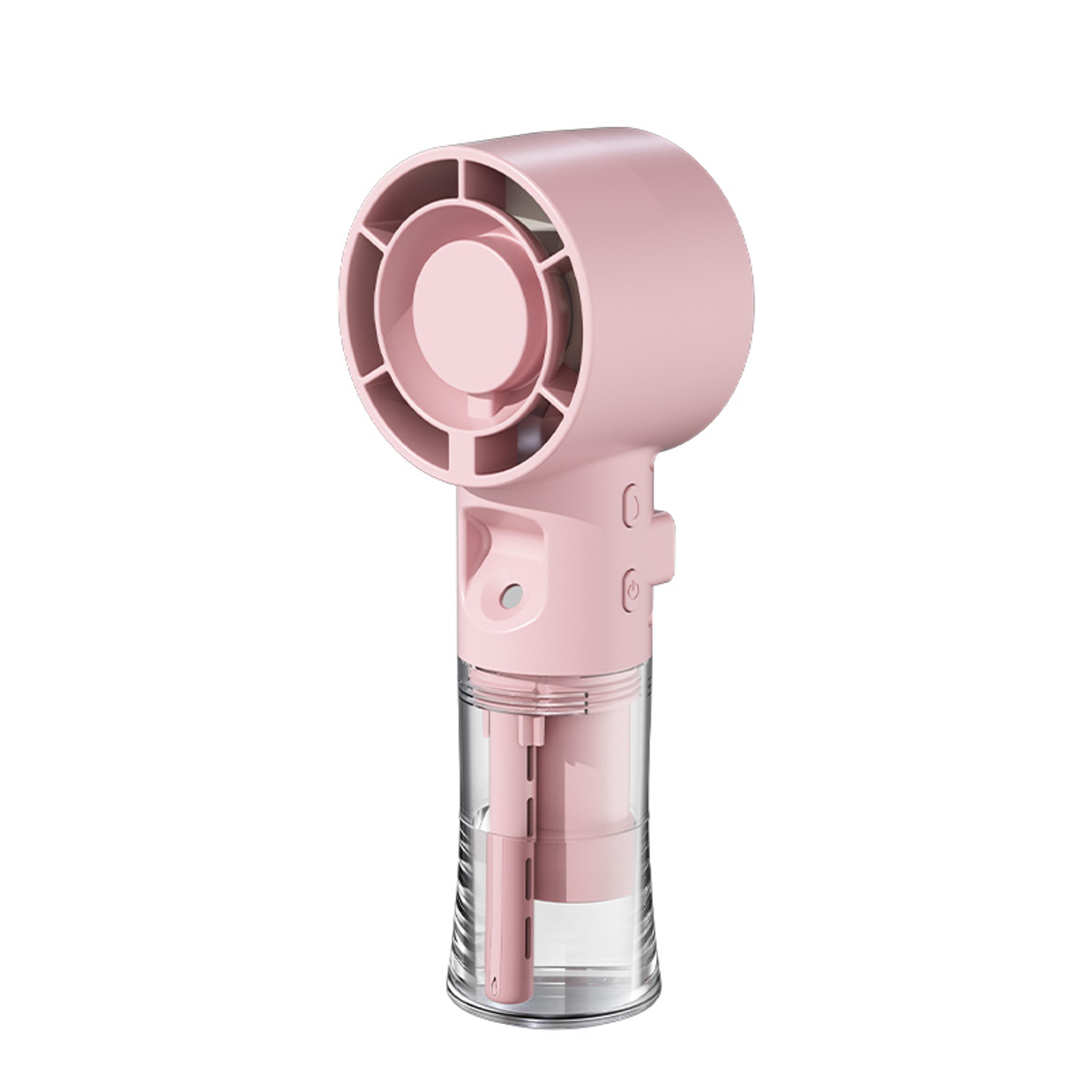 portable handheld misting fan rechargeable mini spray fan