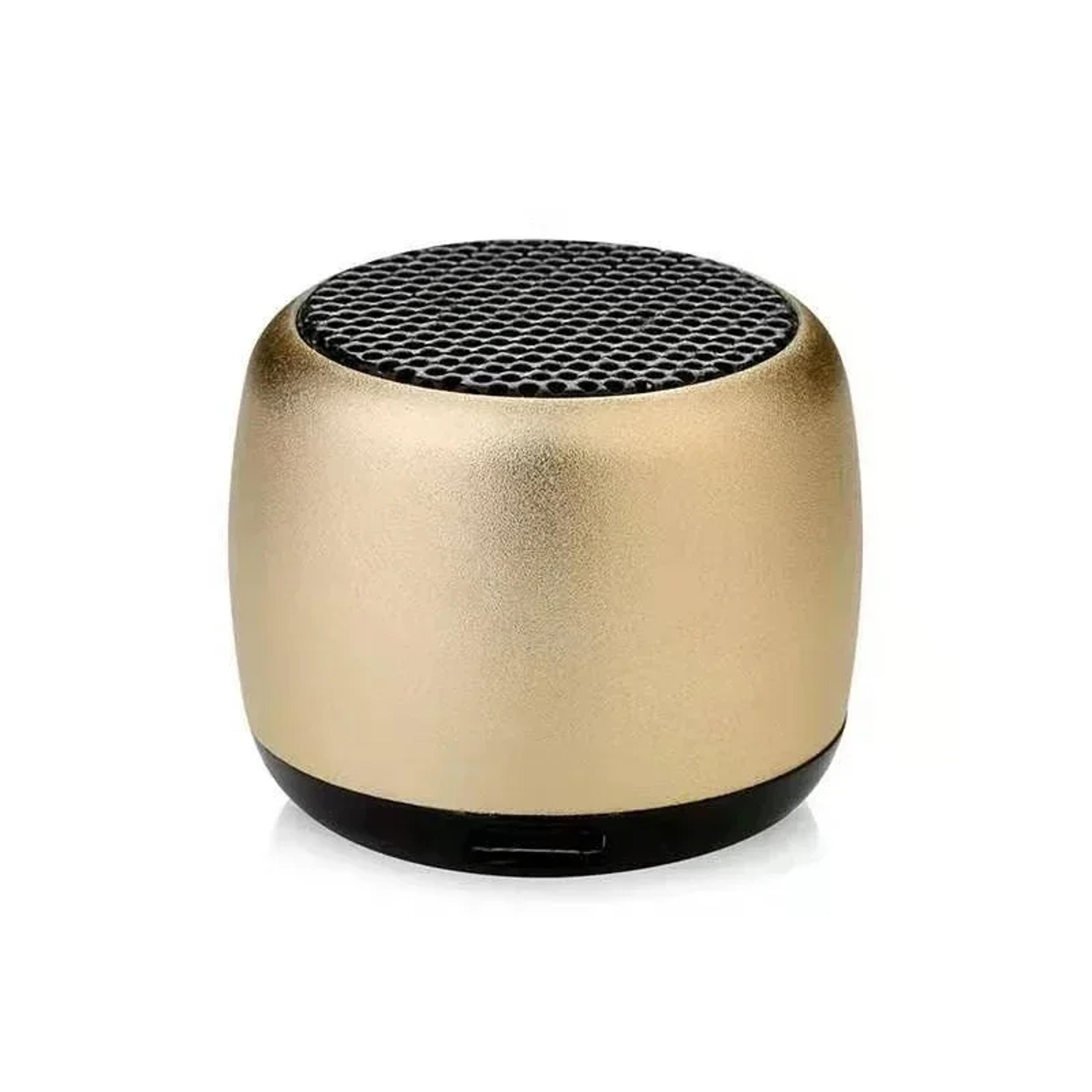 mini metal bluetooth speaker portable wireless speaker with microphone
