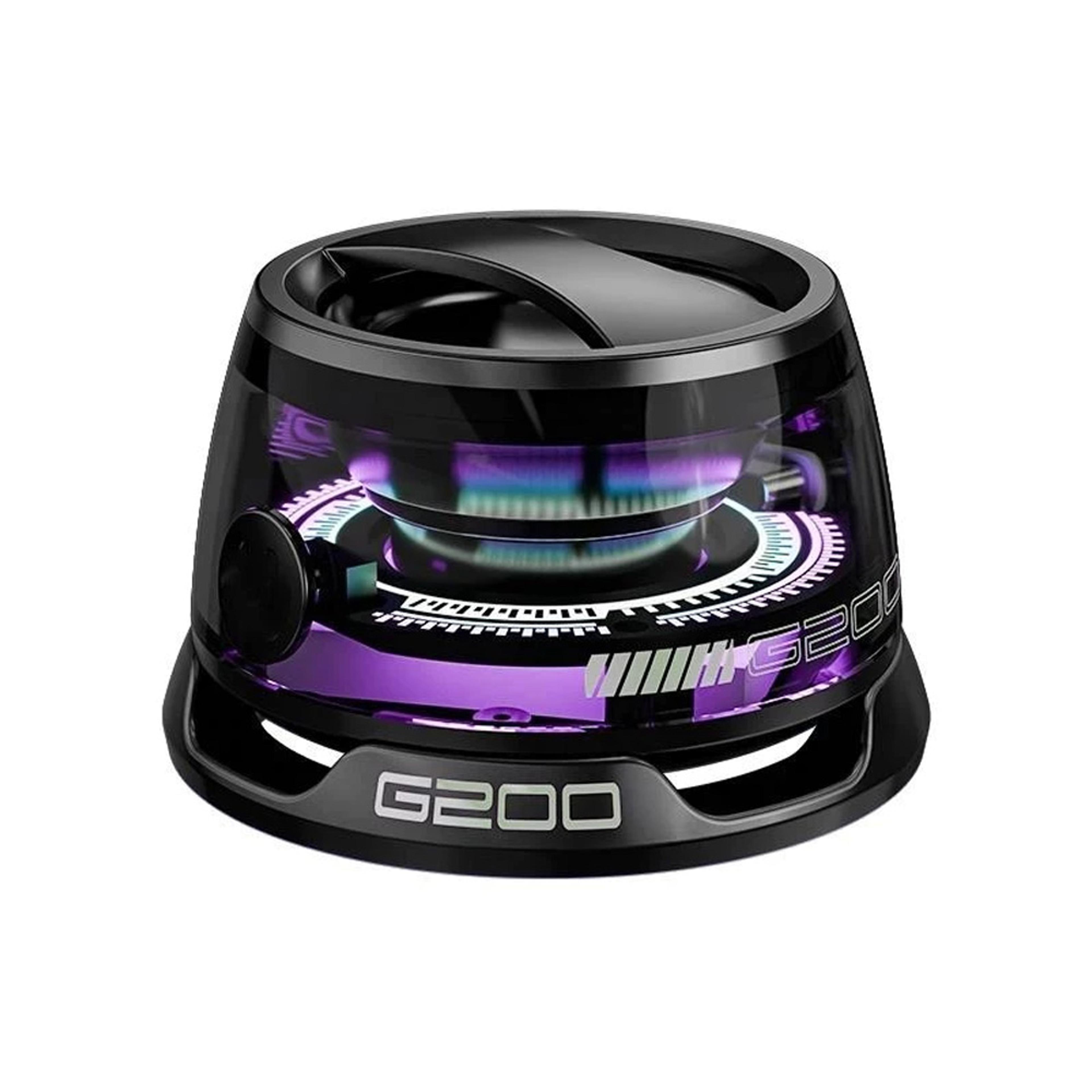 magnetic bluetooth speaker with rgb lights and phone stand