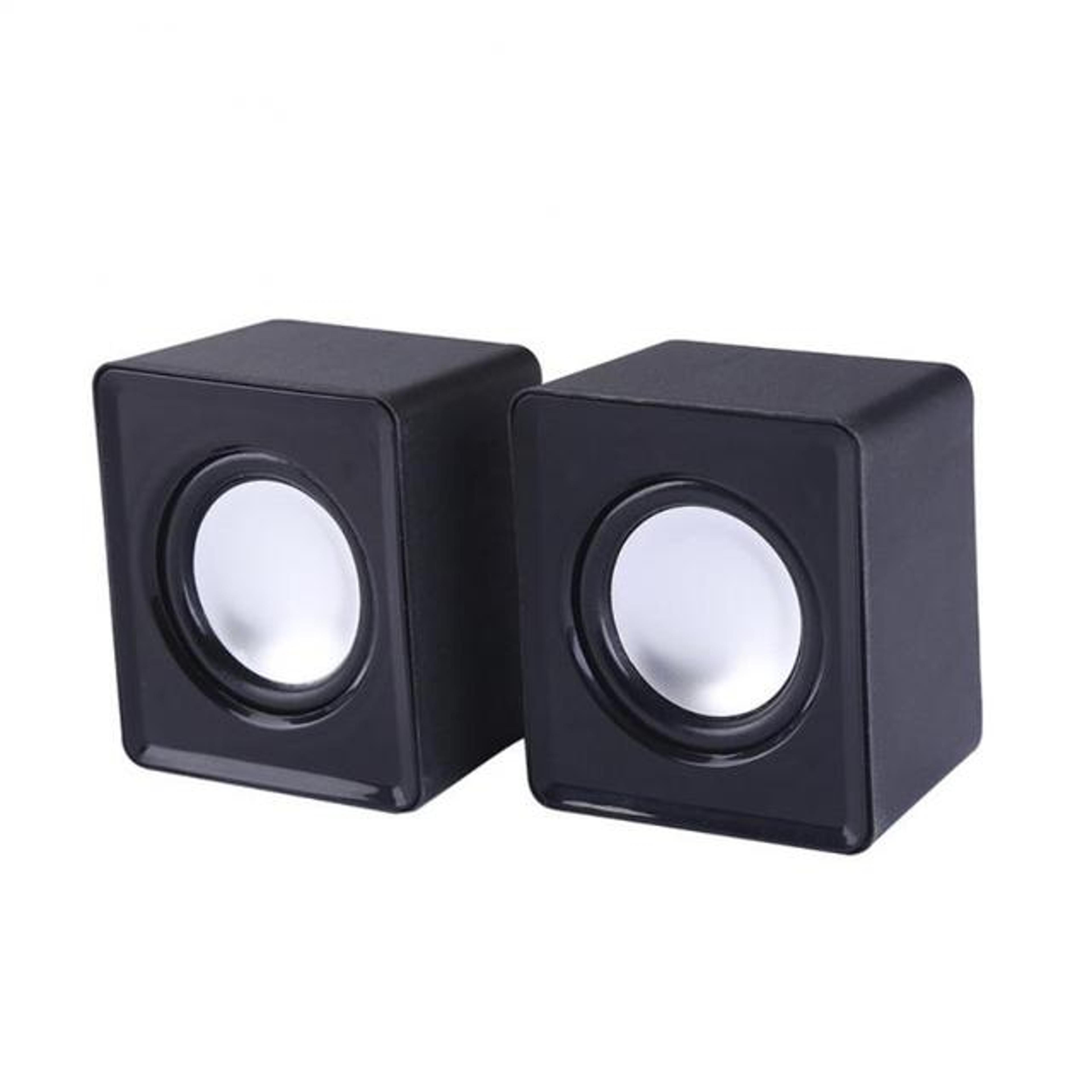 compact usb powered computer speakers for laptop and desktop