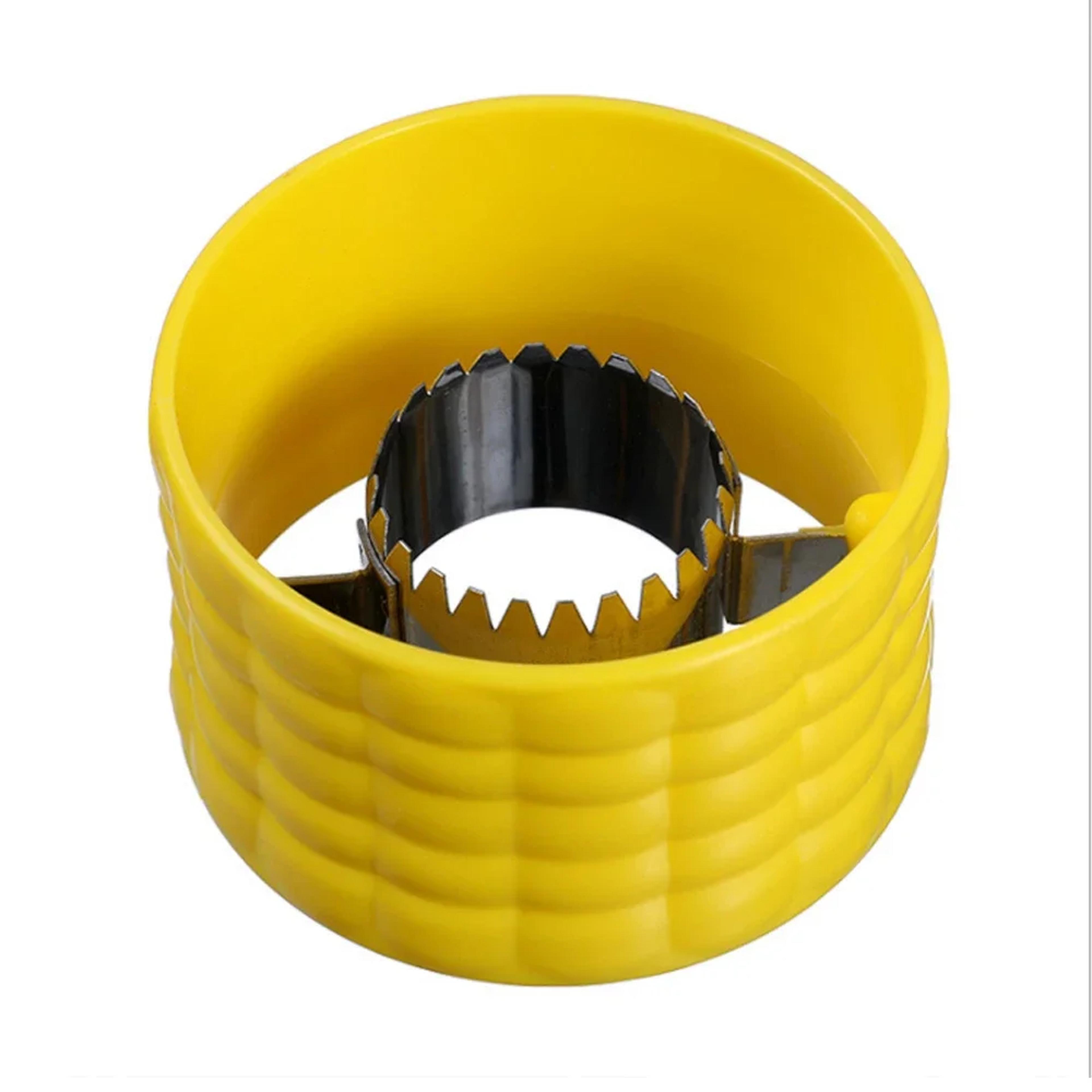 easy corn stripper and corn cob remover kitchen tool