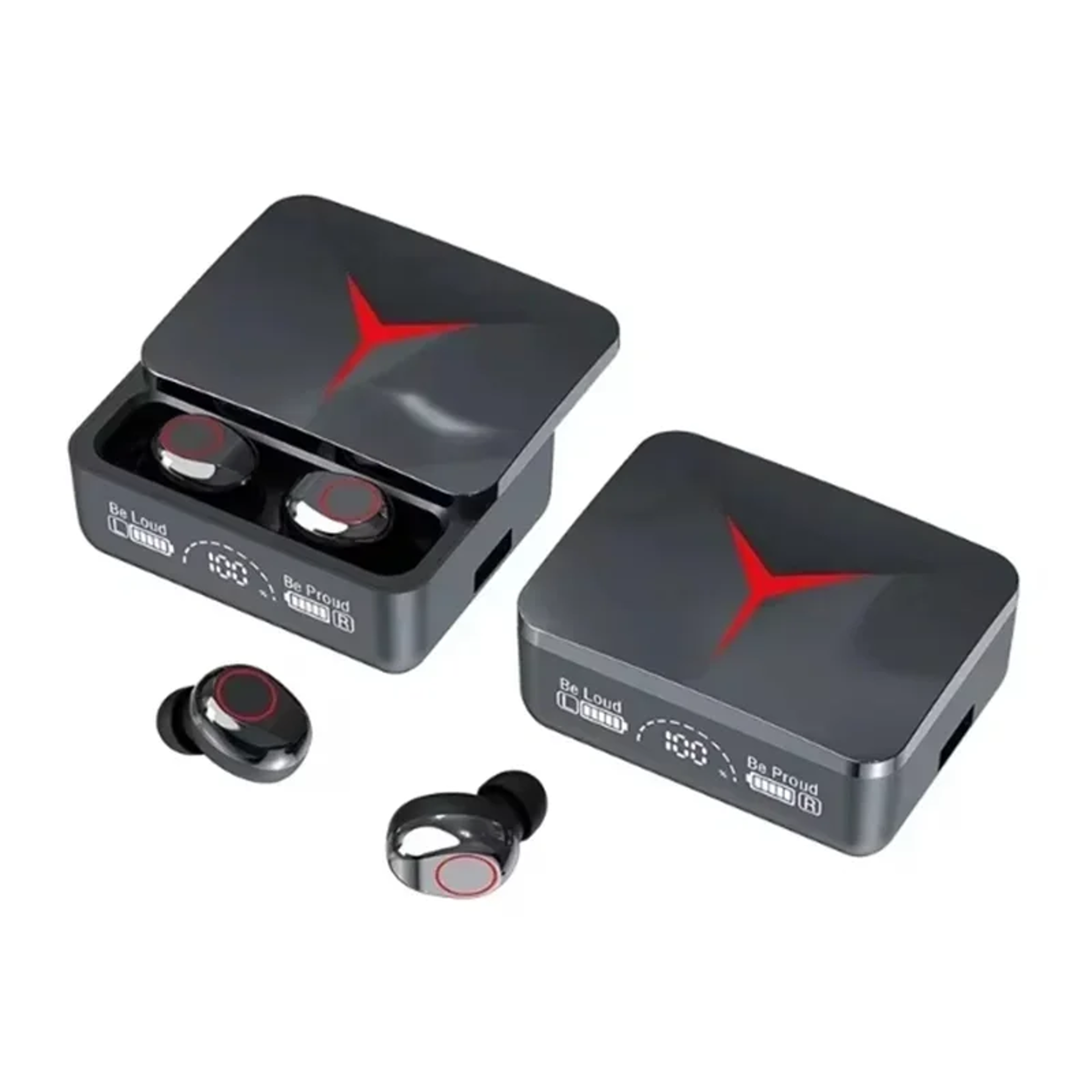 wireless gaming earbuds bluetooth sport earphones with charging case
