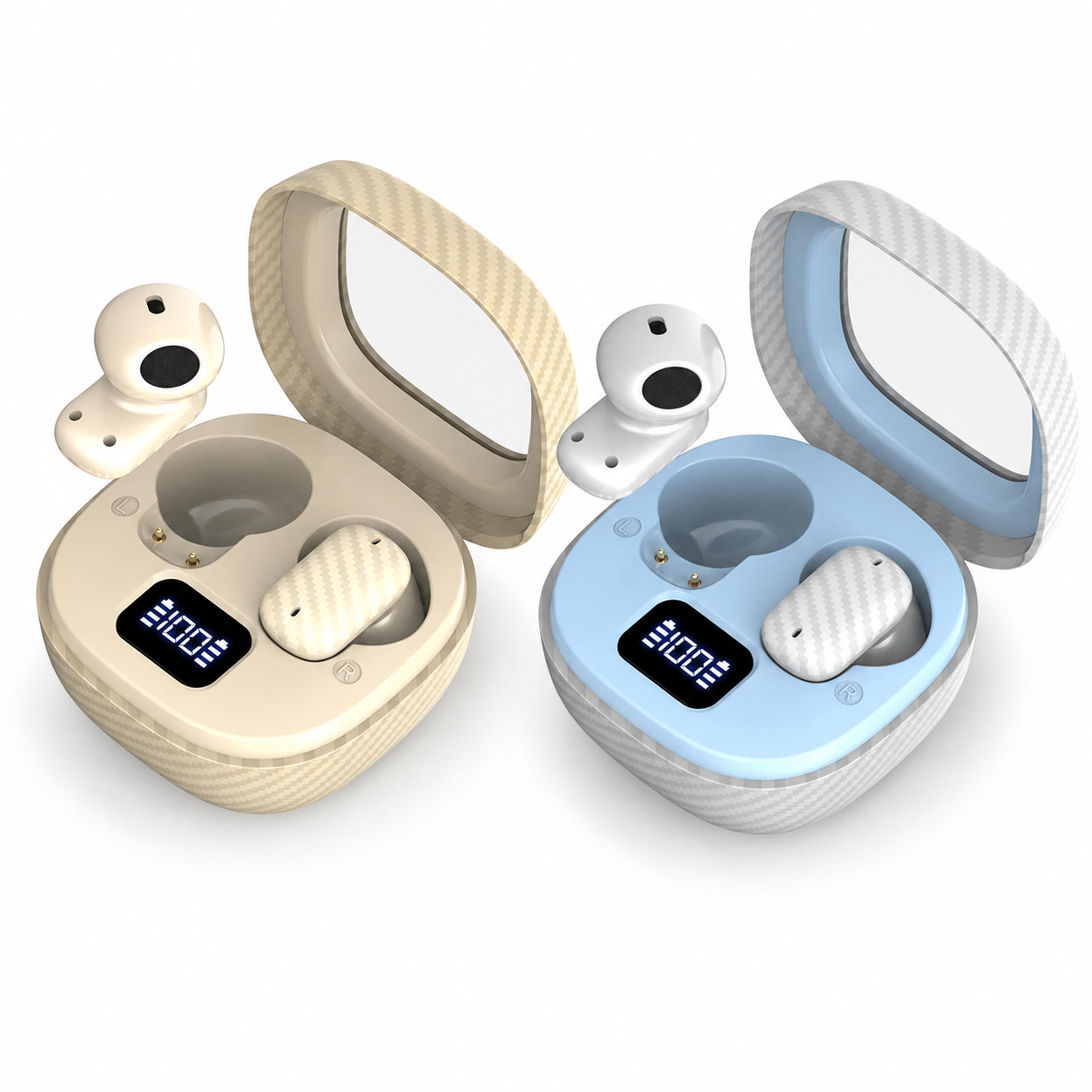 dreamfit sleep earbuds invisible bluetooth earbuds for side sleepers with hifi sound and charging case