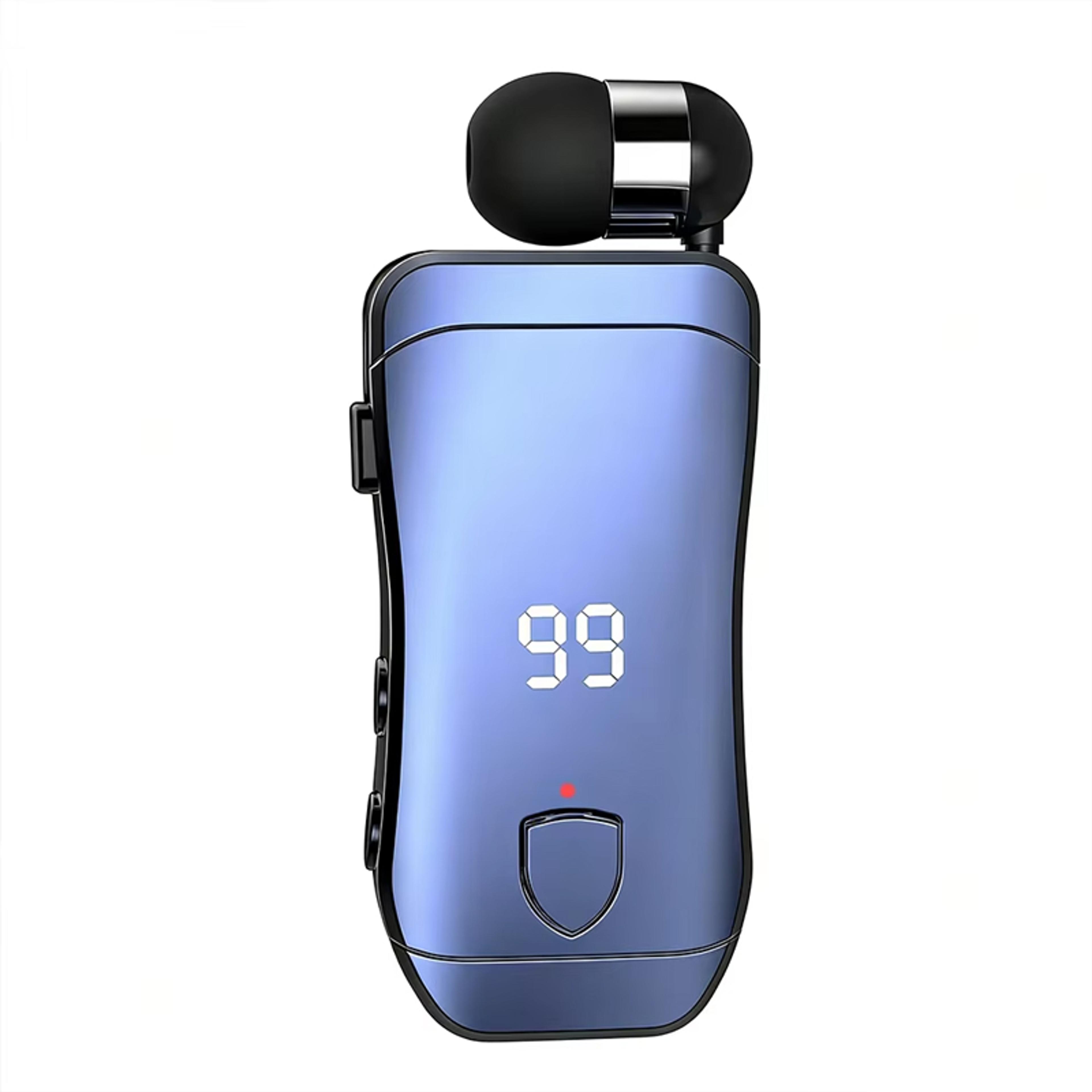 bluetooth wireless business headset noise cancelling earpiece with hour battery