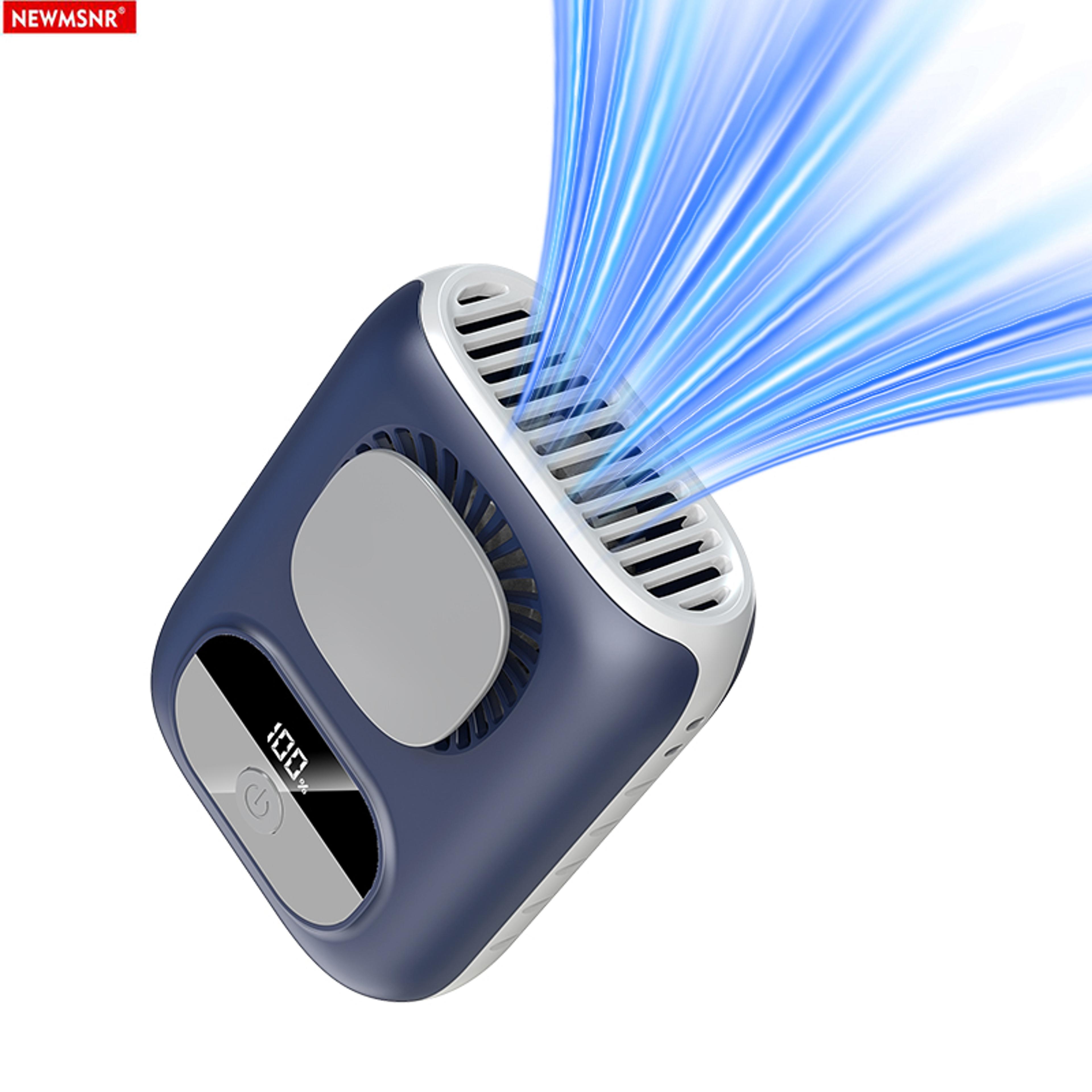 portable waist fan clip on fan speed rechargeable personal cooling fan