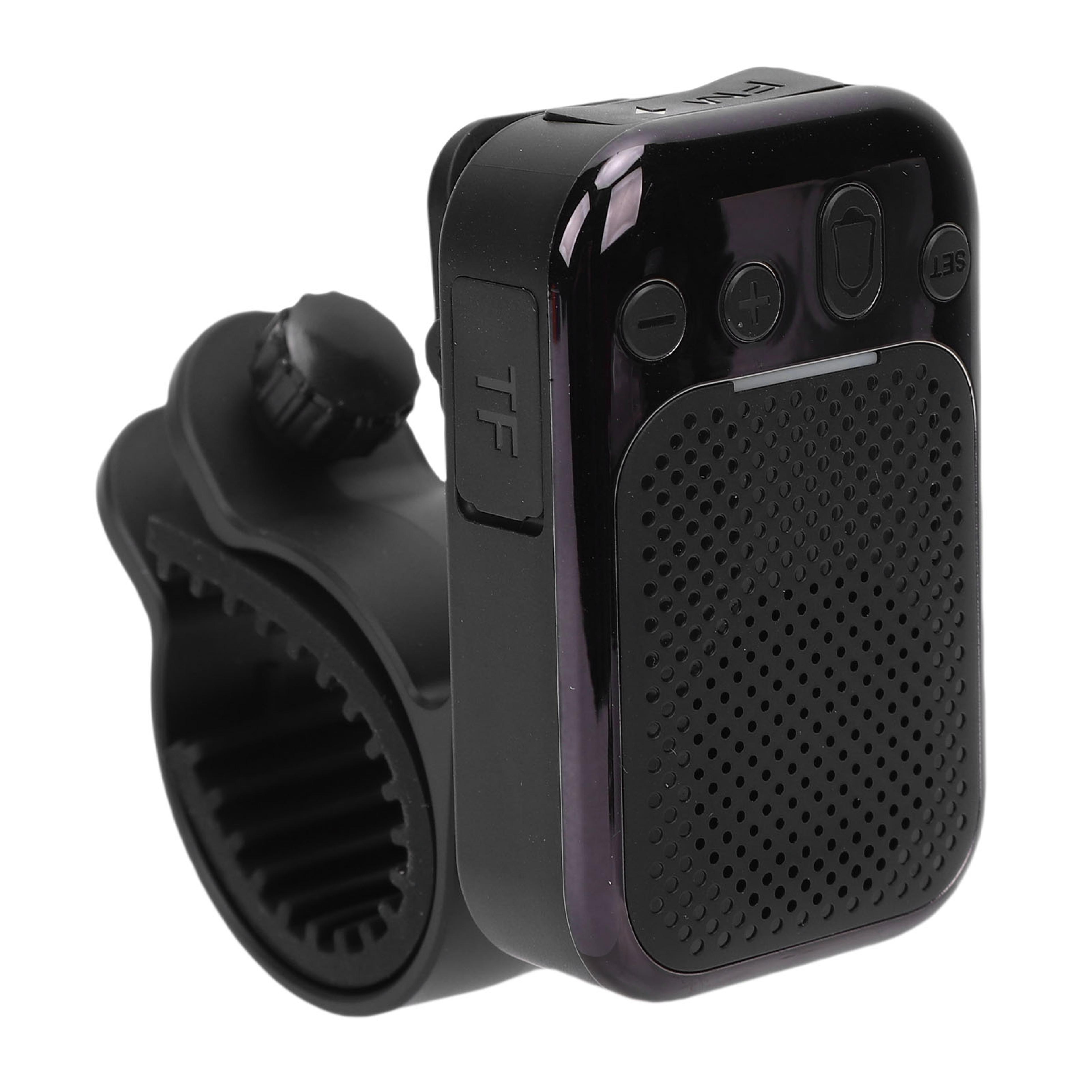 waterproof wearable bluetooth speaker bike handlebar speaker magnetic clip outdoor audio